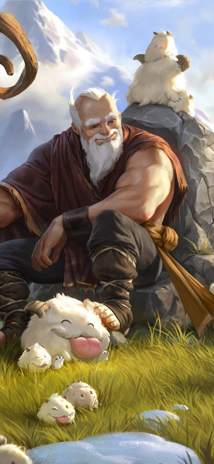 Download League Of Legends iPhone Poro Wallpaper