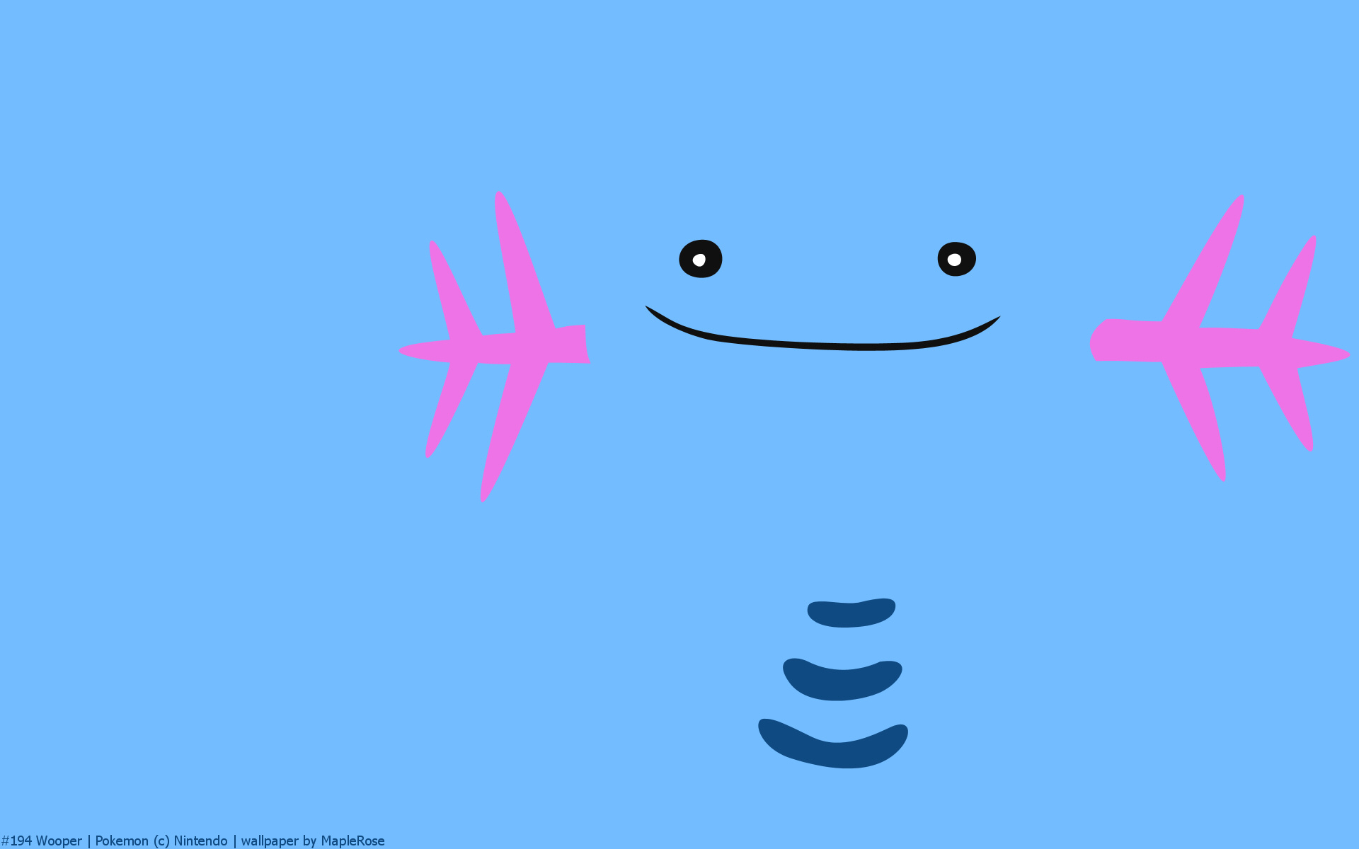 Wooper. PokéWalls