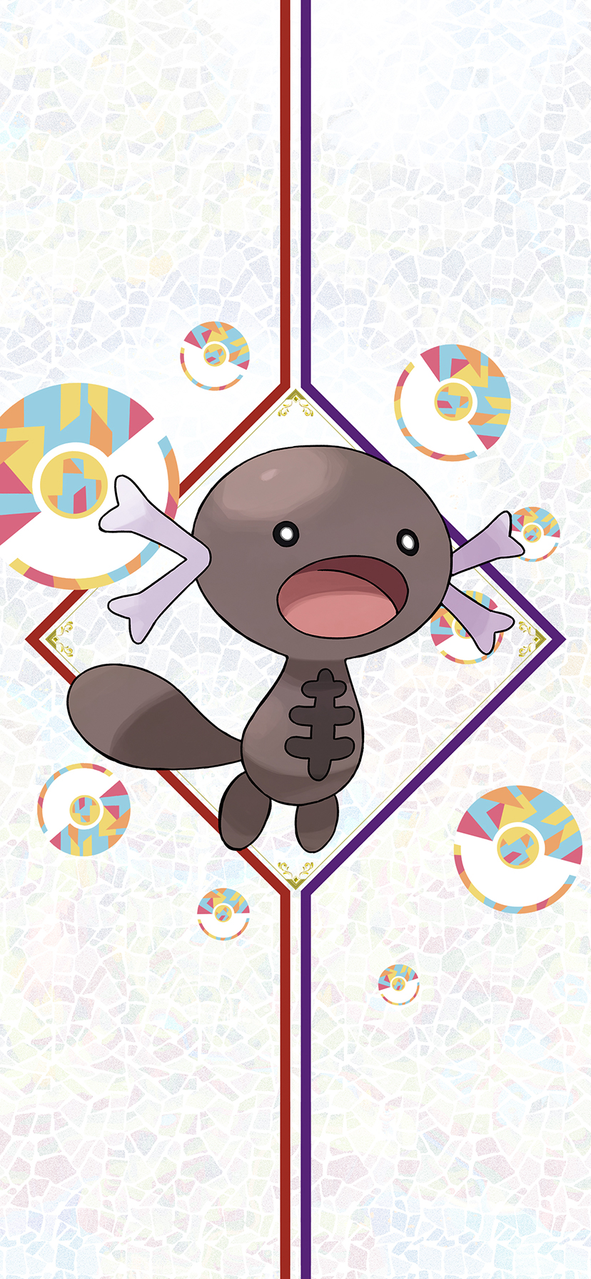 Pokémon Scarlet & Violet Wooper (Paldean) Wallpaper with Monocle