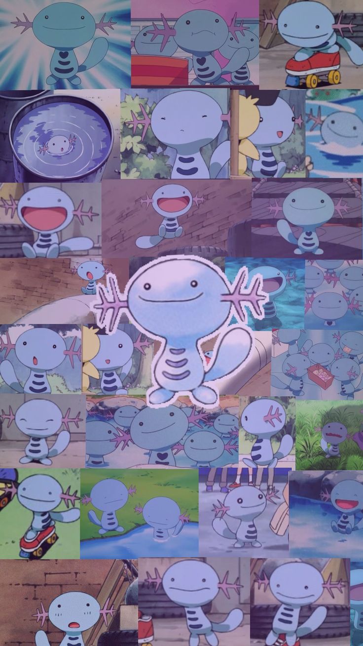 Wooper pokemon, Pokemon poster, Cool pokemon wallpaper