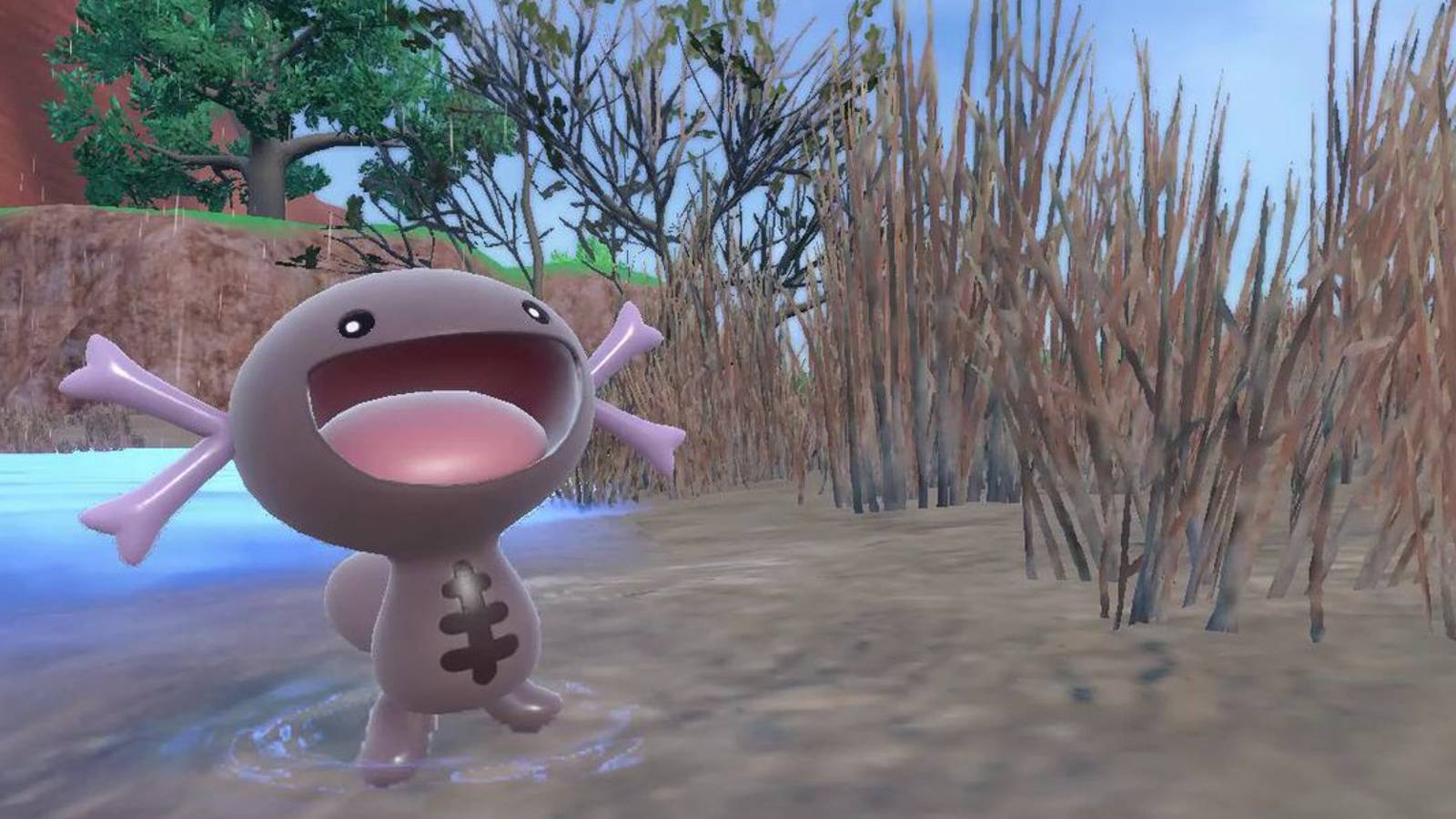 Pokemon Fan Creates Cute Art Featuring Paldean Wooper