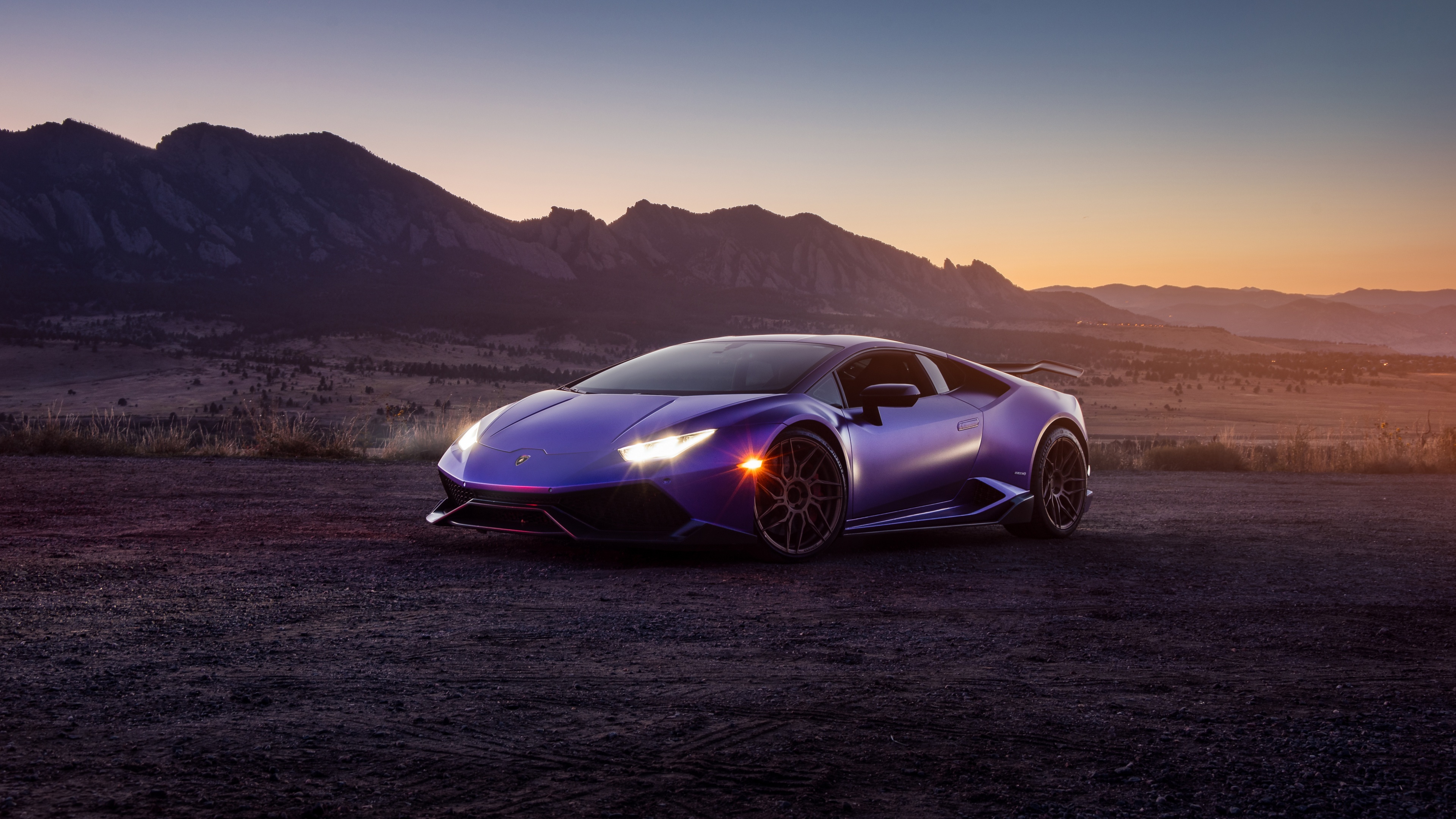 Lamborghini Huracan Wallpaper 4K, Landscape, 5K