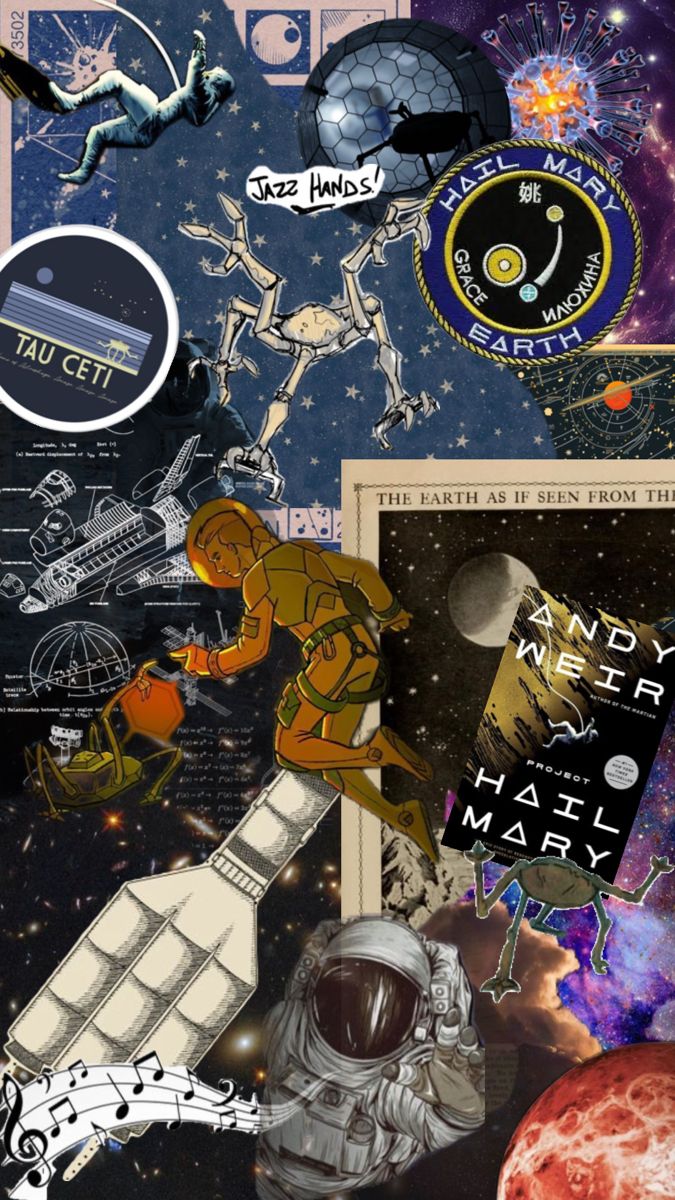 Project Hail Mary. Hail mary, Andy weir books, Book aesthetic