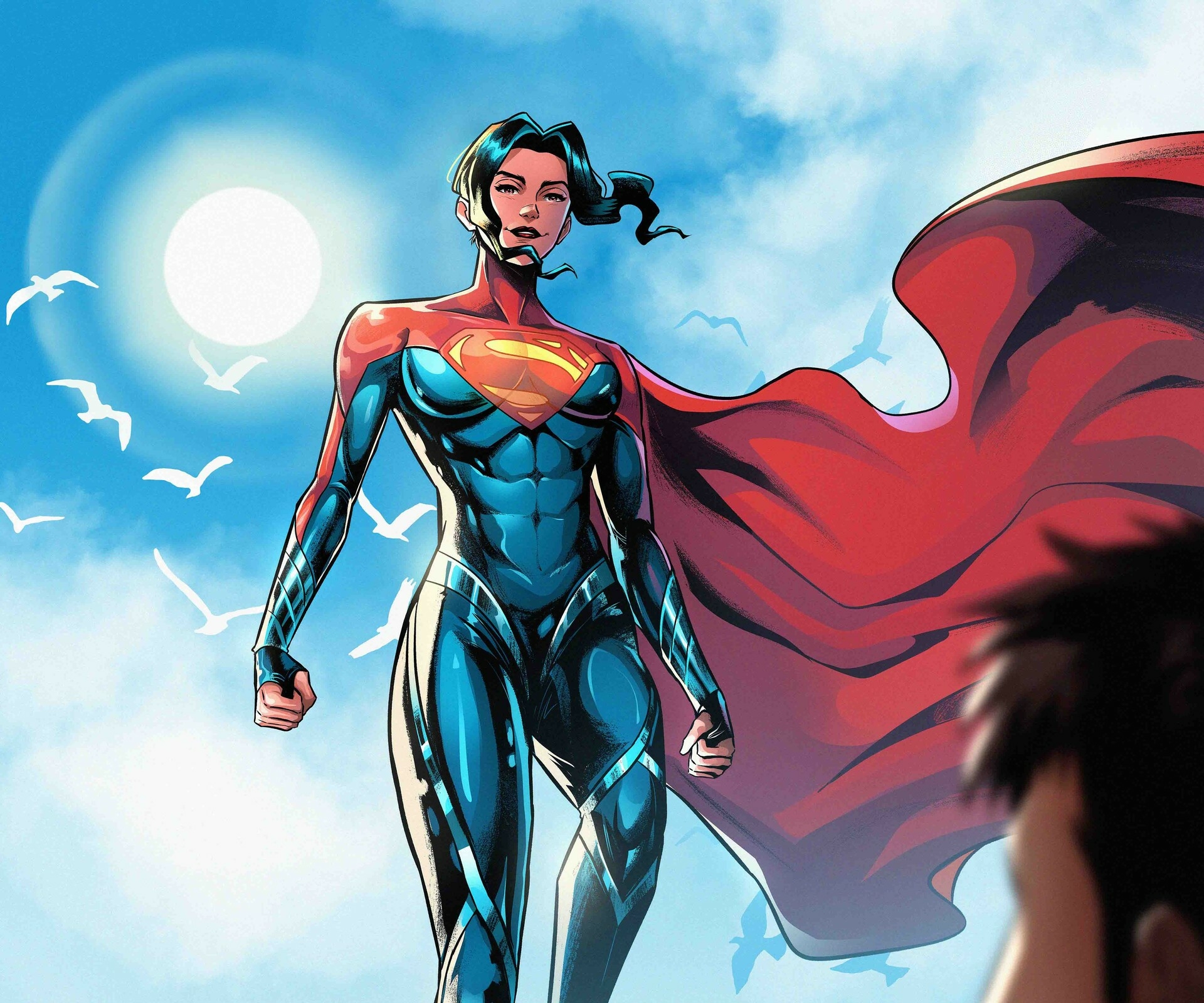 Download Comic Supergirl HD Wallpaper