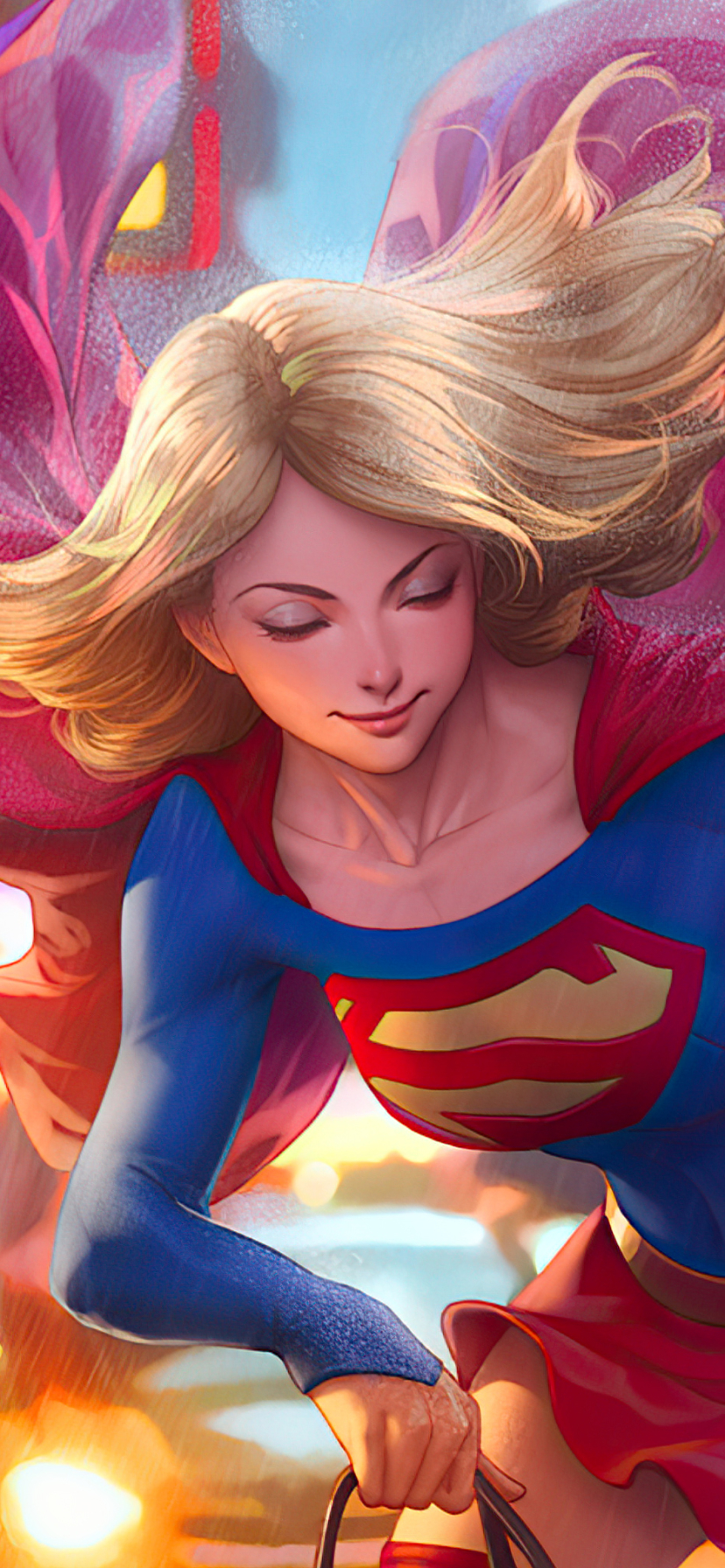 Phone wallpaper: Comics, Supergirl, Dc Comics, Blonde, Superman 1172188