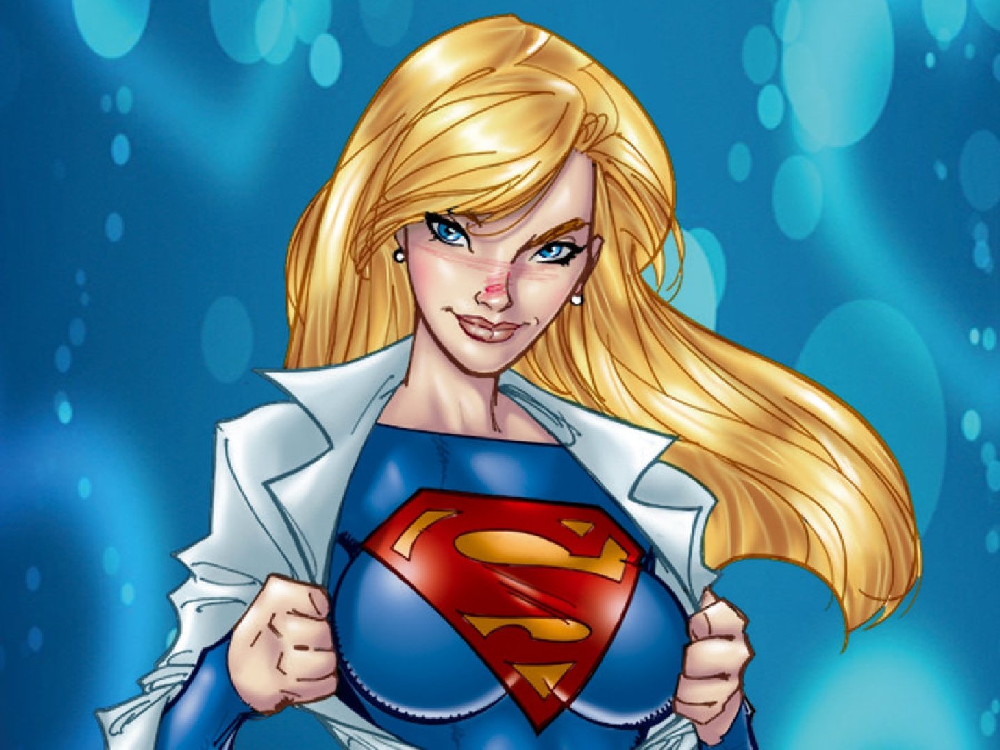 Supergirl Unleashed: HD Comic Power Wallpaper