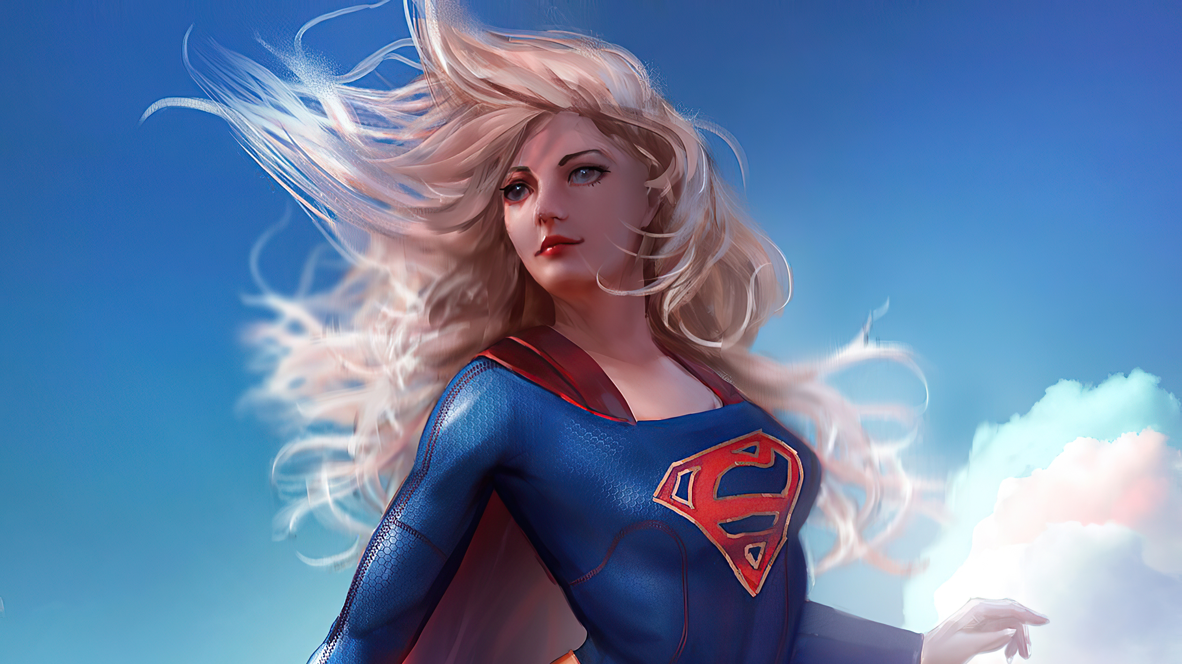Desktop wallpaper: Superman, Comics, Supergirl, Blonde, Dc Comics 4K free download for PC. 488550