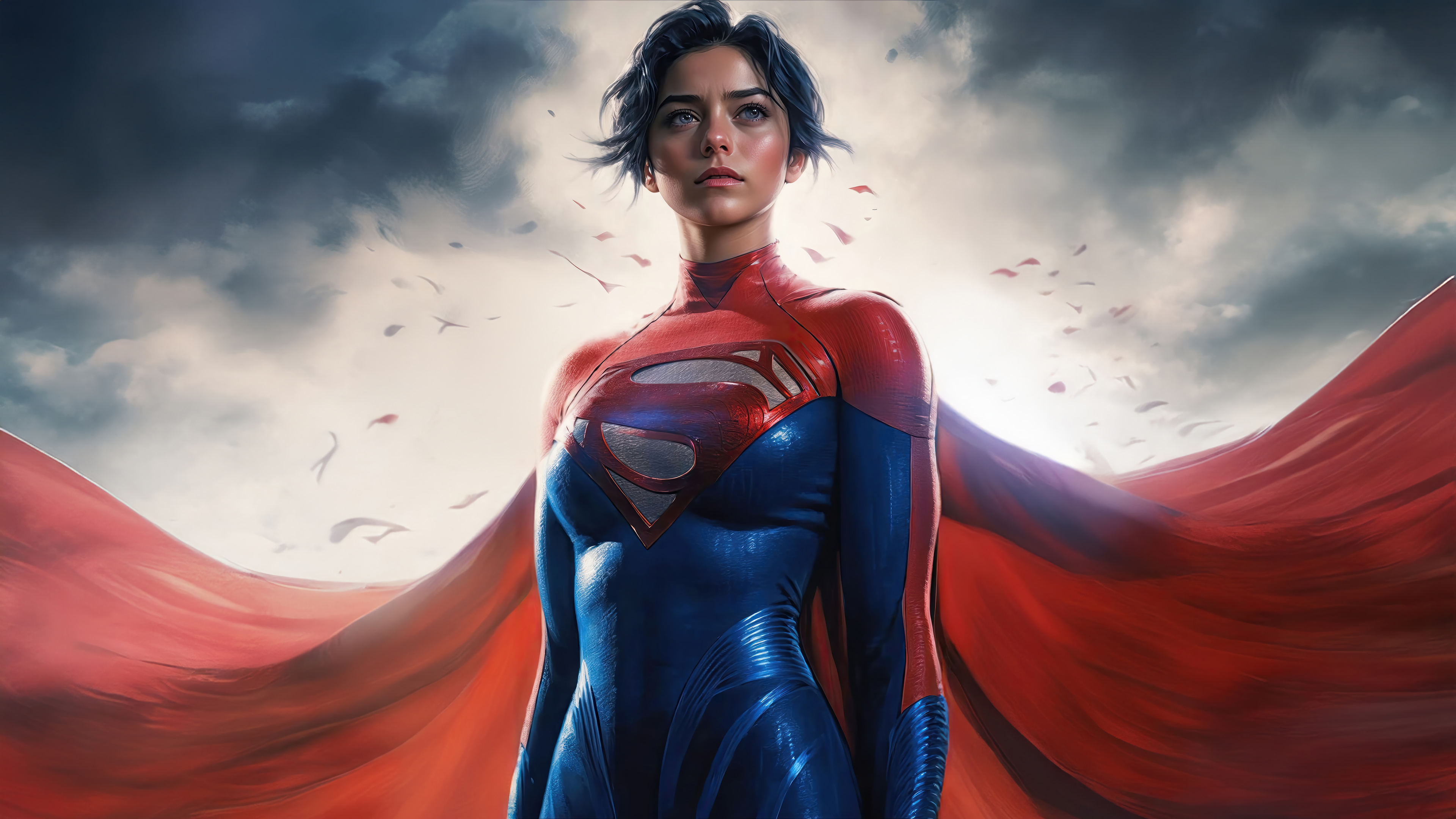 Supergirl Comics Wallpaper 4K HD PC a