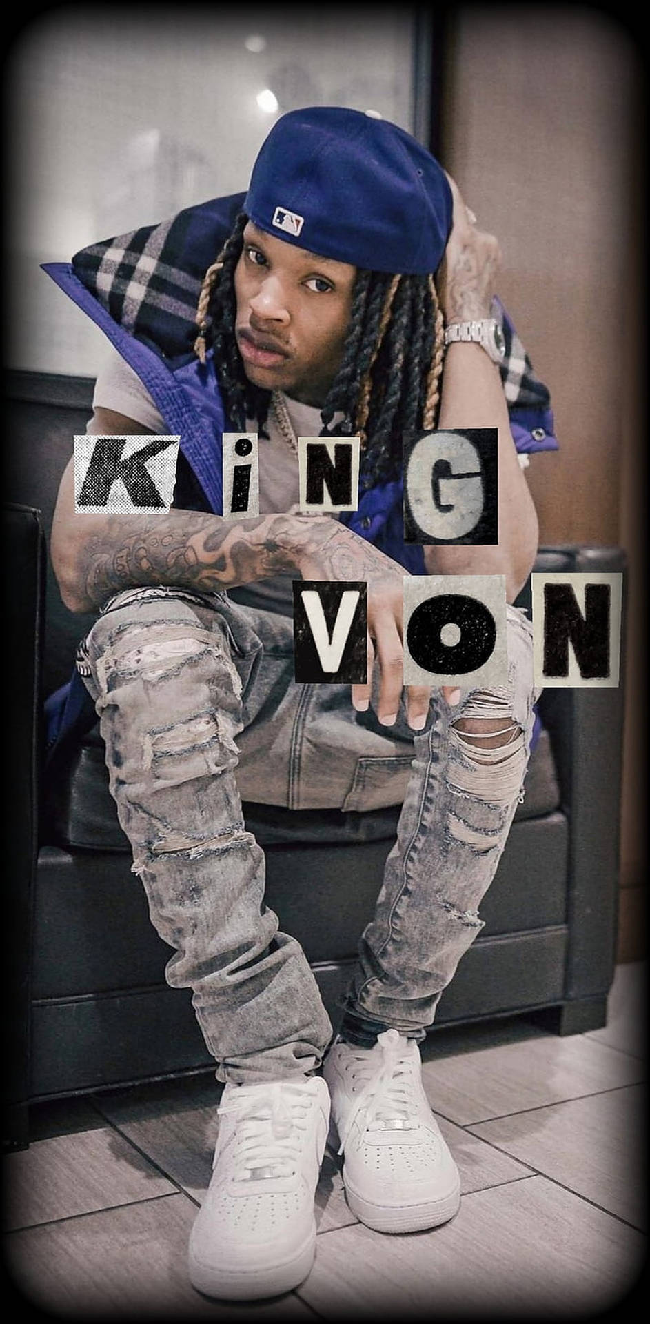 Download King Von American Rapper Wallpaper