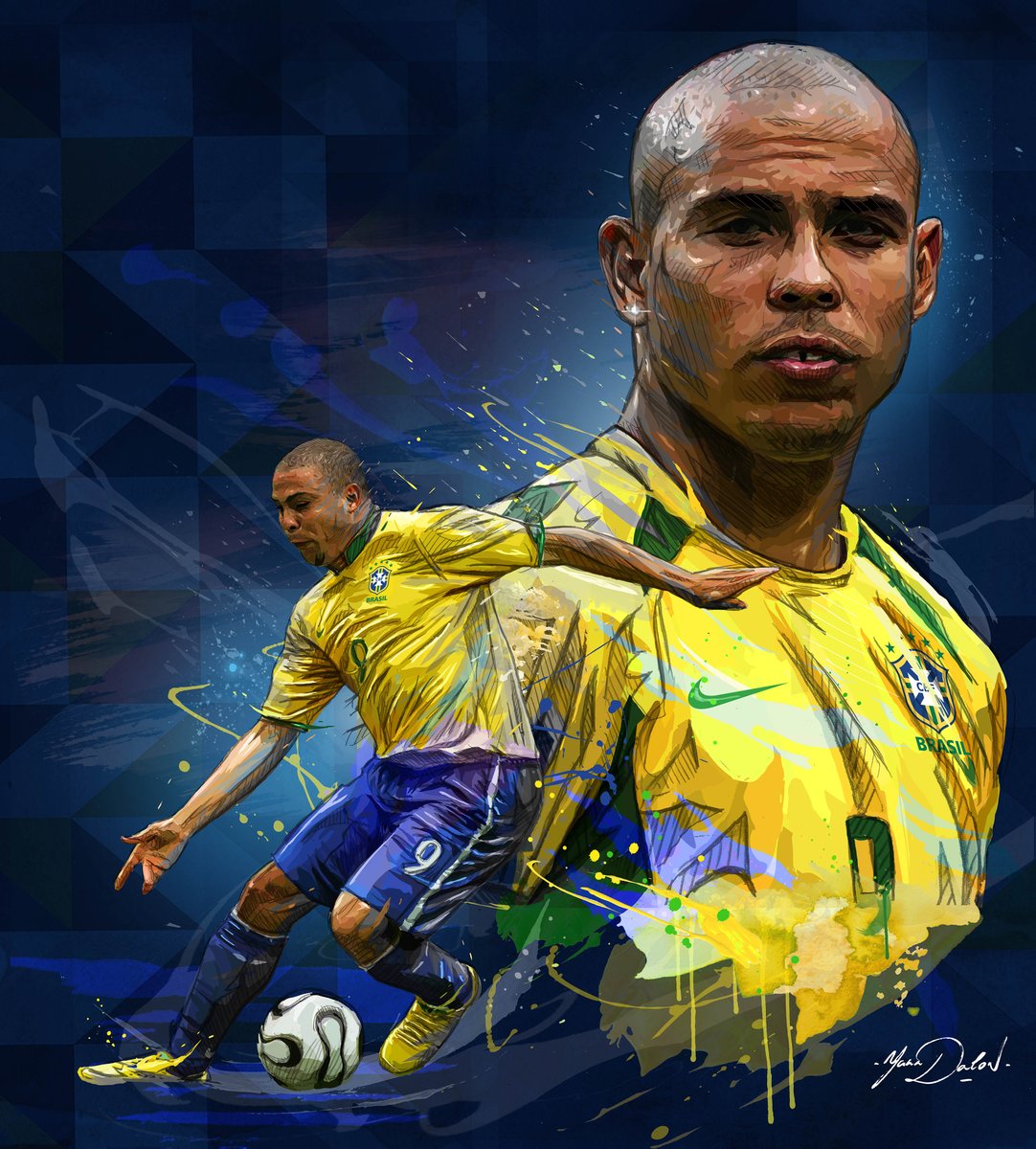 My painting of #R9 #Brazil #Nike