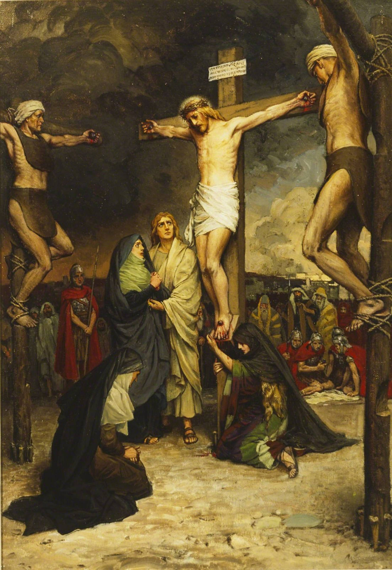 Download Crucifixion Of Christ Jesus 4K iPhone Wallpaper
