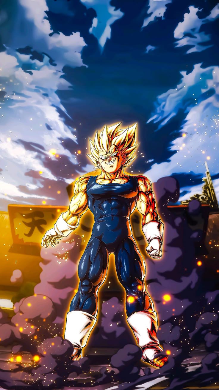 Majin Vegeta Wallpaper