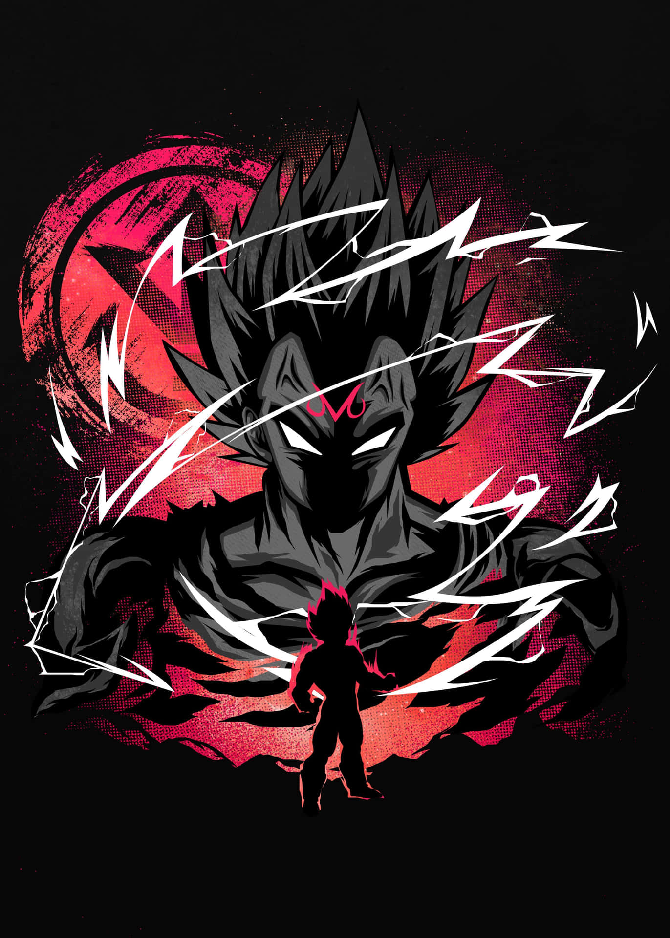 Download A Power Incarnate Vegeta Wallpaper