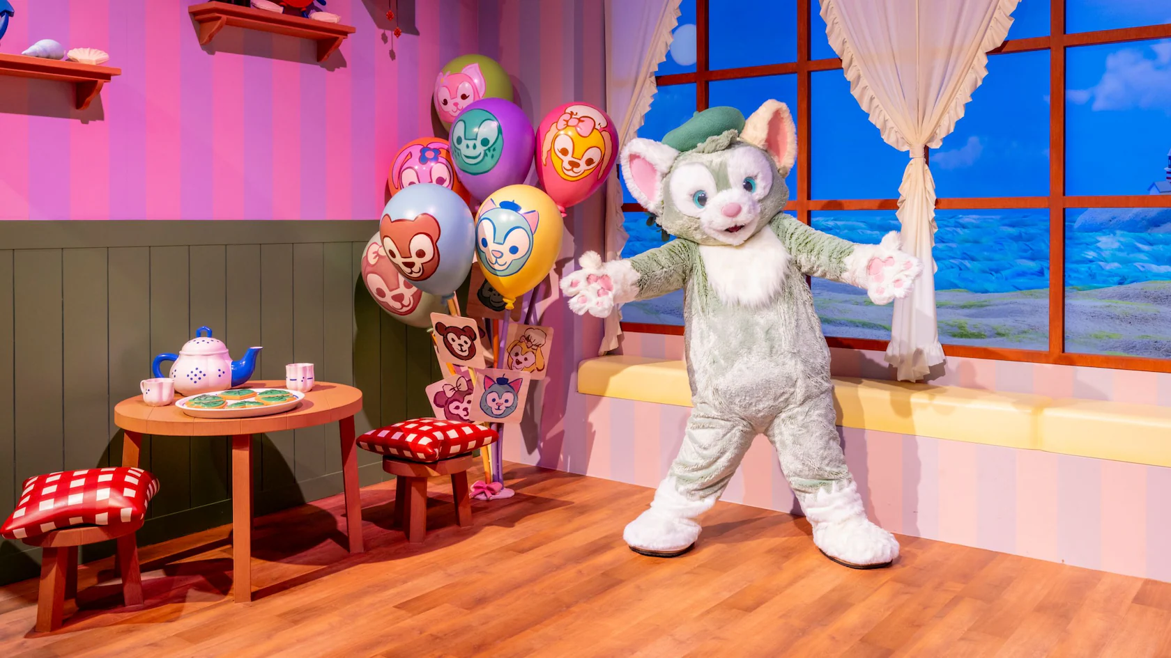 Meet Gelatoni at Duffy and Friends Play House