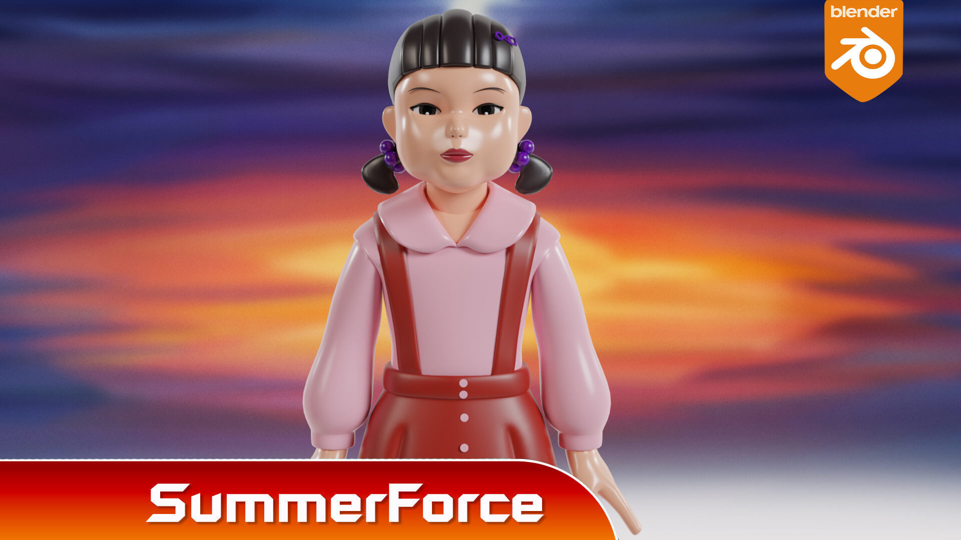 Young hee Game 3D Model