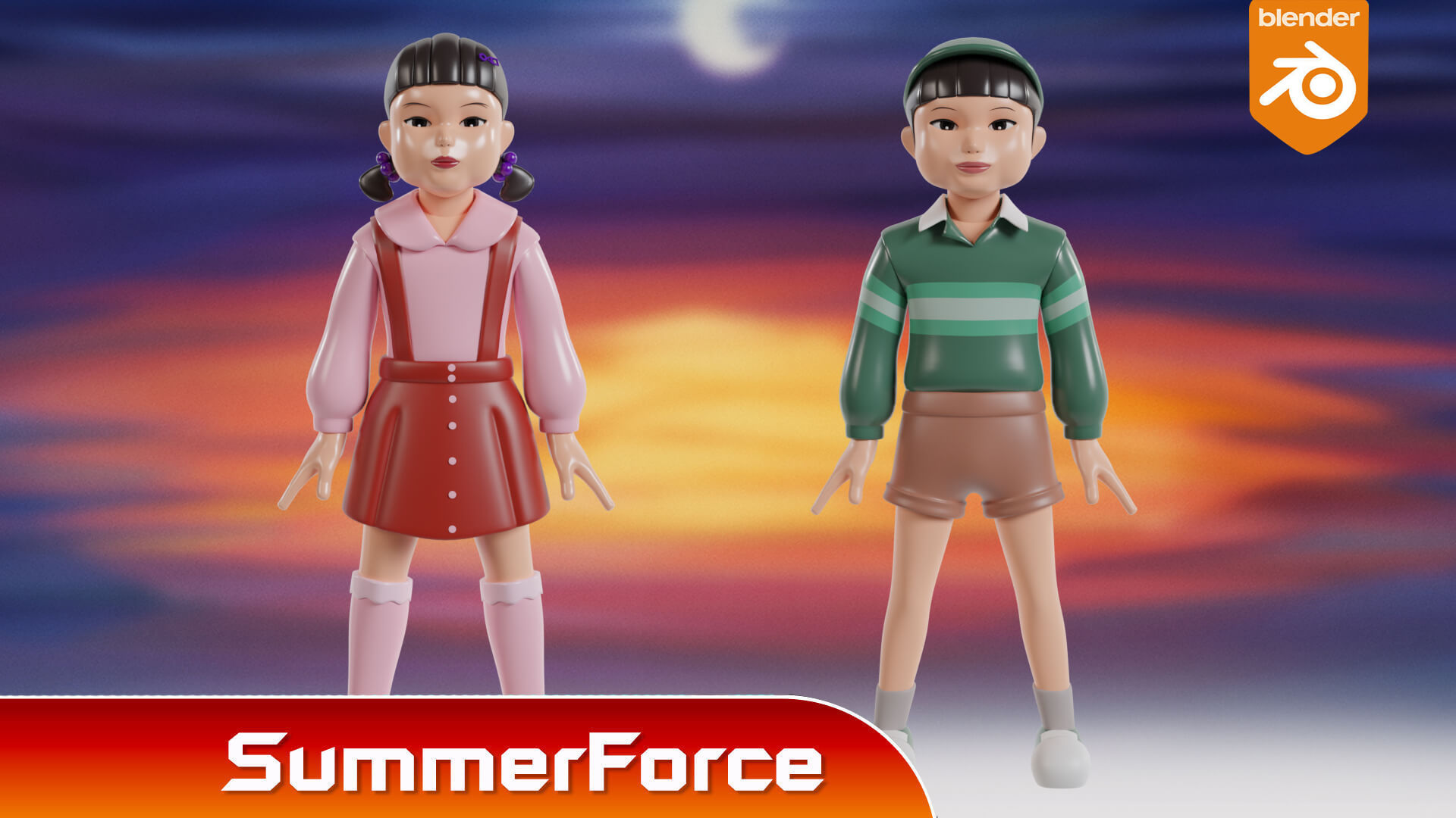 Young hee Game 3D Model