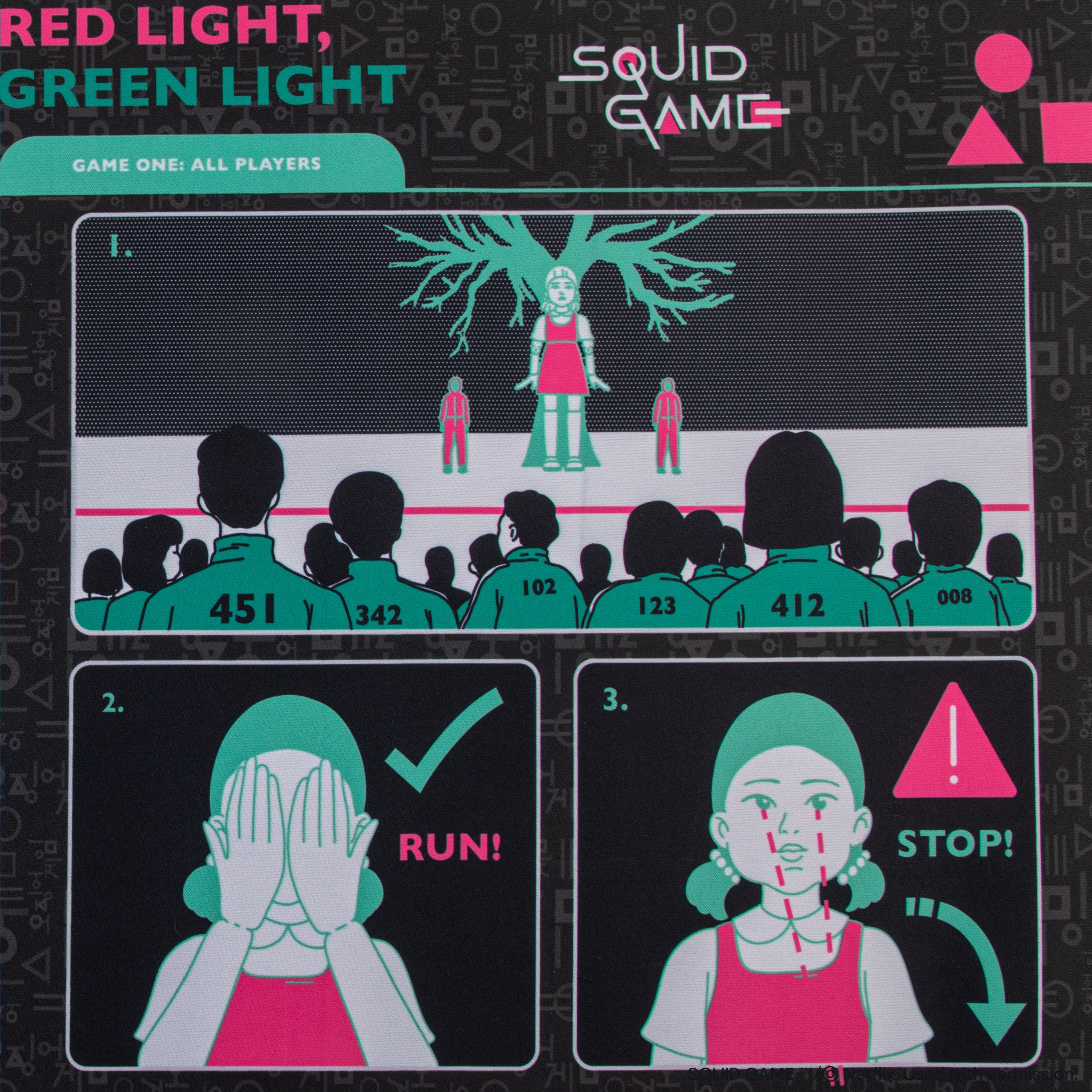 Young Hee Blueprint Desk Mat