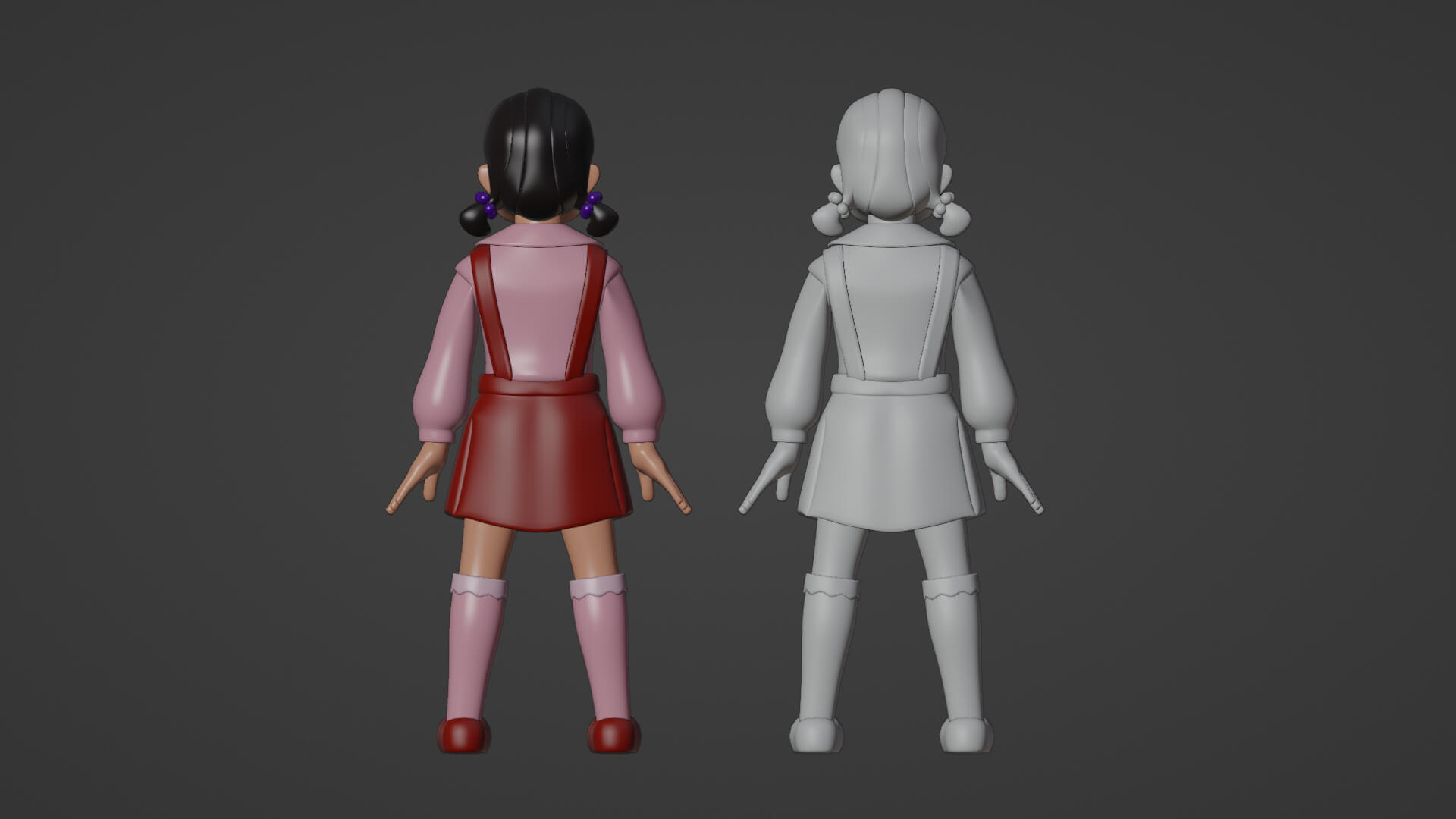Young hee Game 3D Model