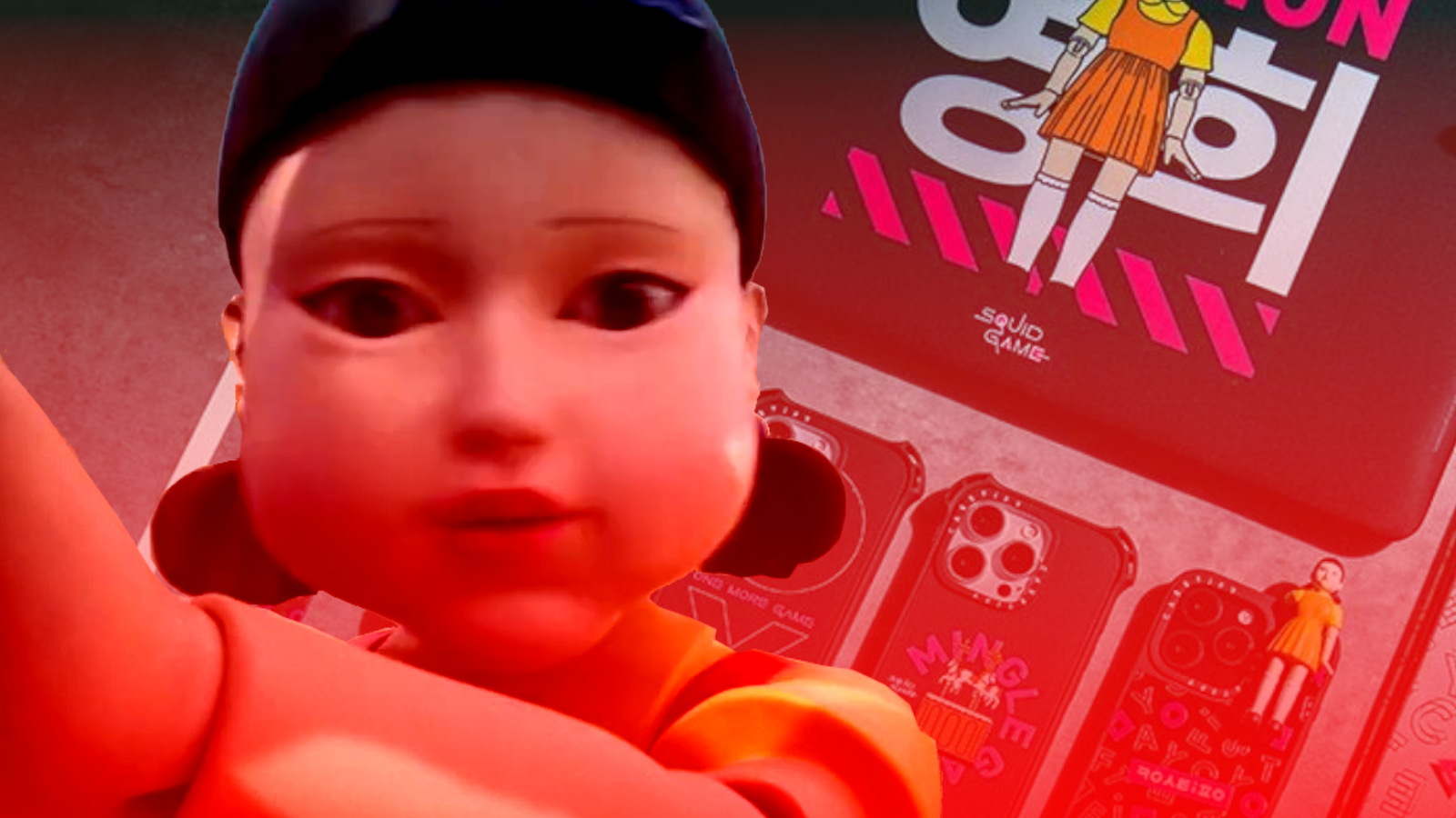 Squid Game's Iconic Killer Doll Shines in Worldwide CASETiFY Tech Accessory Release