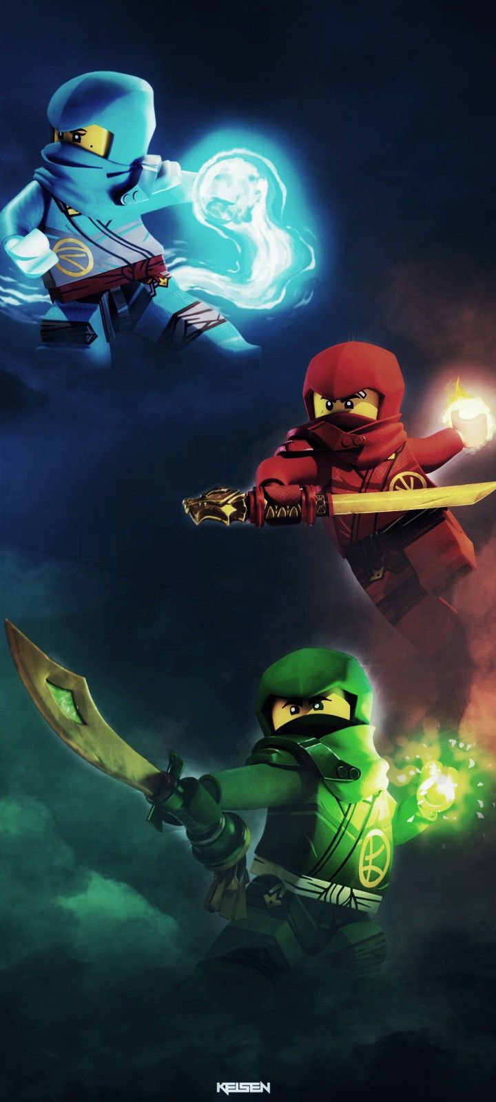 Lloyd, Kai, Nya Ninjago