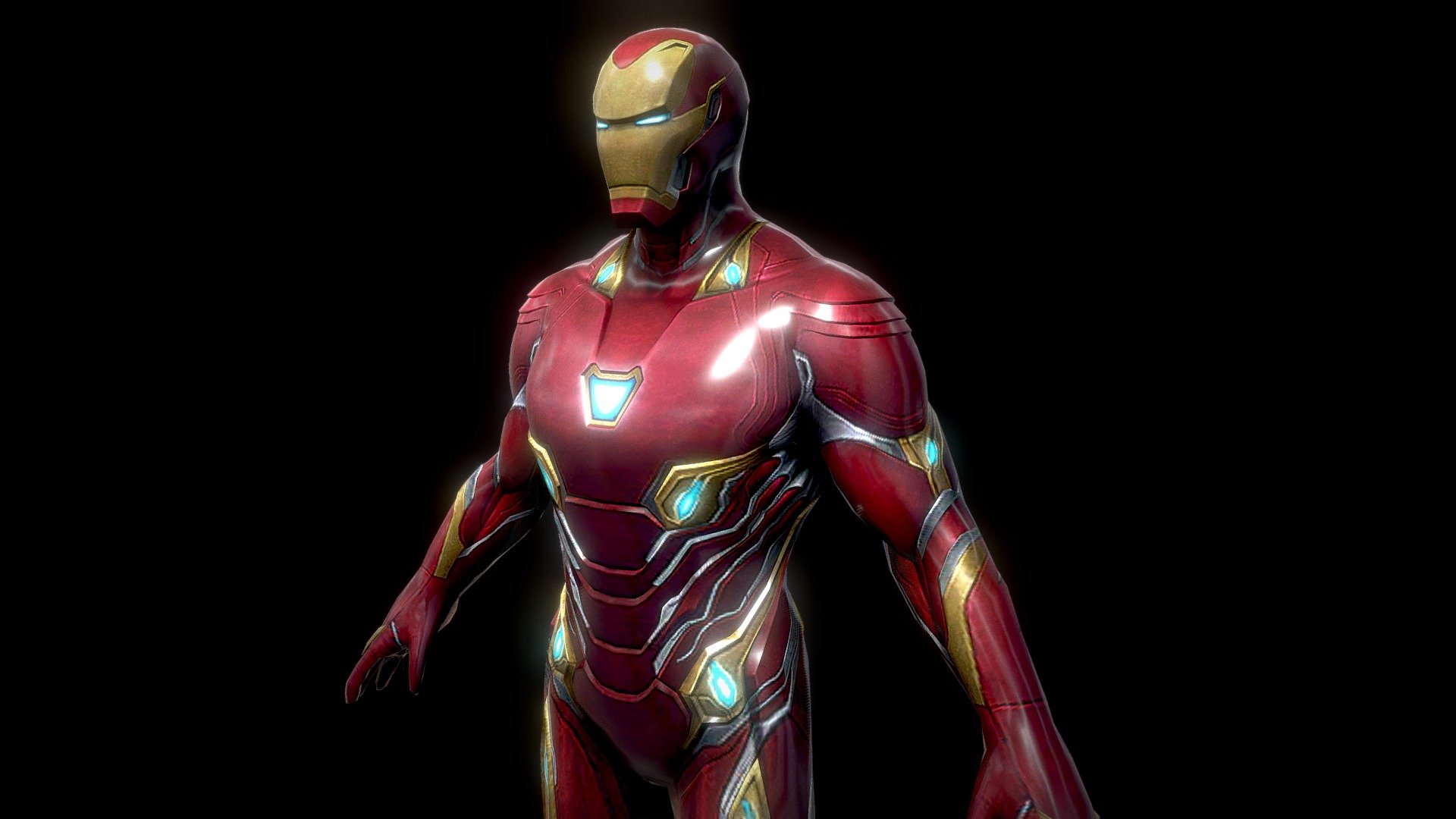 likes special Iron Man nano tech Free 3D model by 3D Resource [5160141]