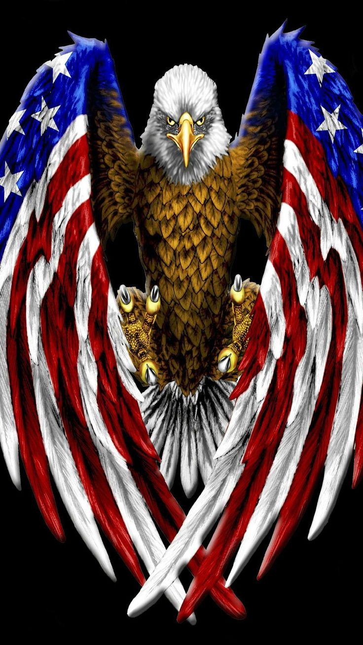 American Flag Eagle Wallpaper
