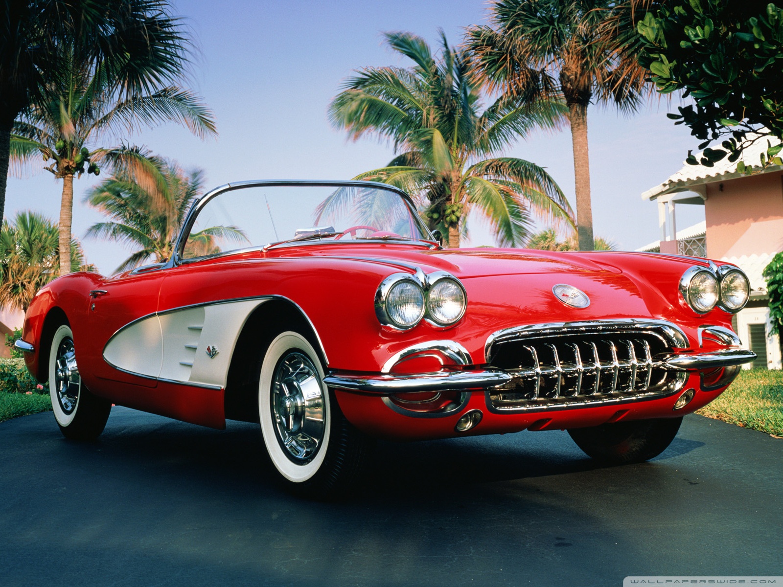 Chevrolet Corvette Convertible 4K UHD Wallpaper for UltraHD Desktop and TV, Smartphone and Tablet Devices