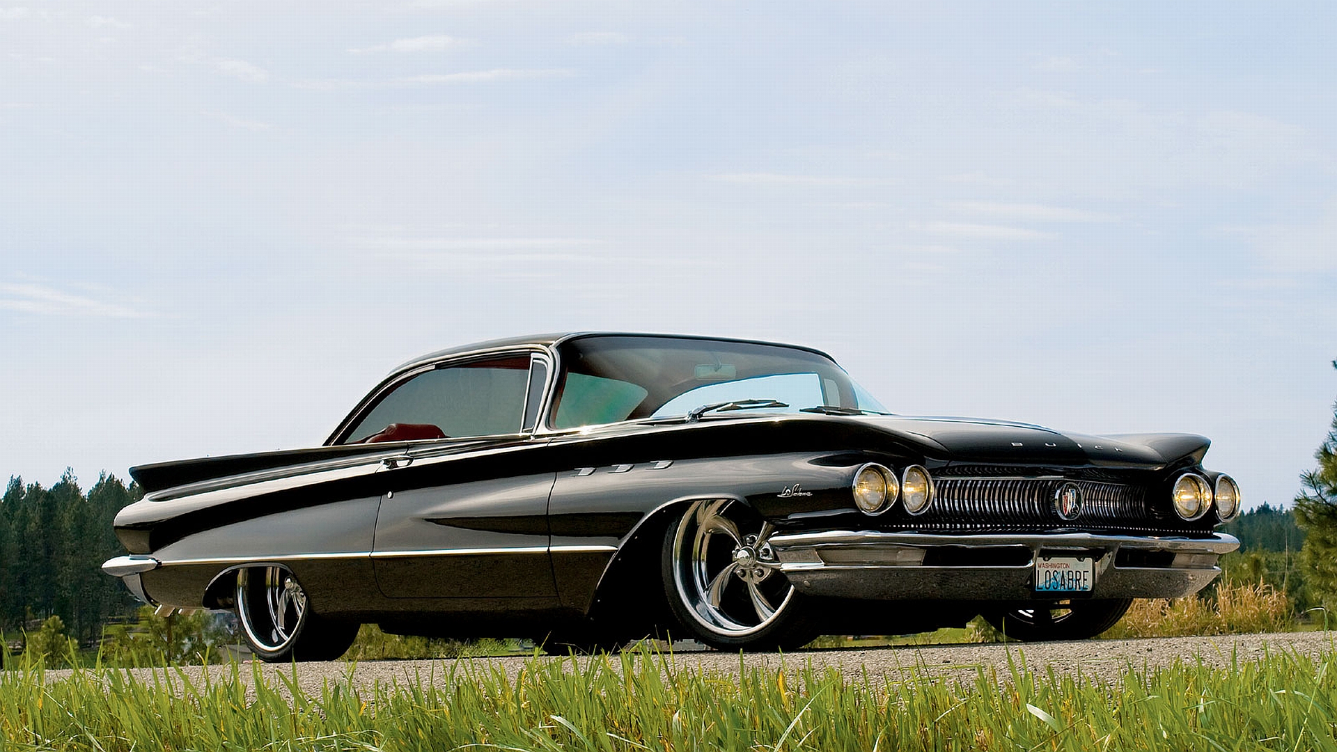 Sleek Buick Classic Car HD Wallpaper