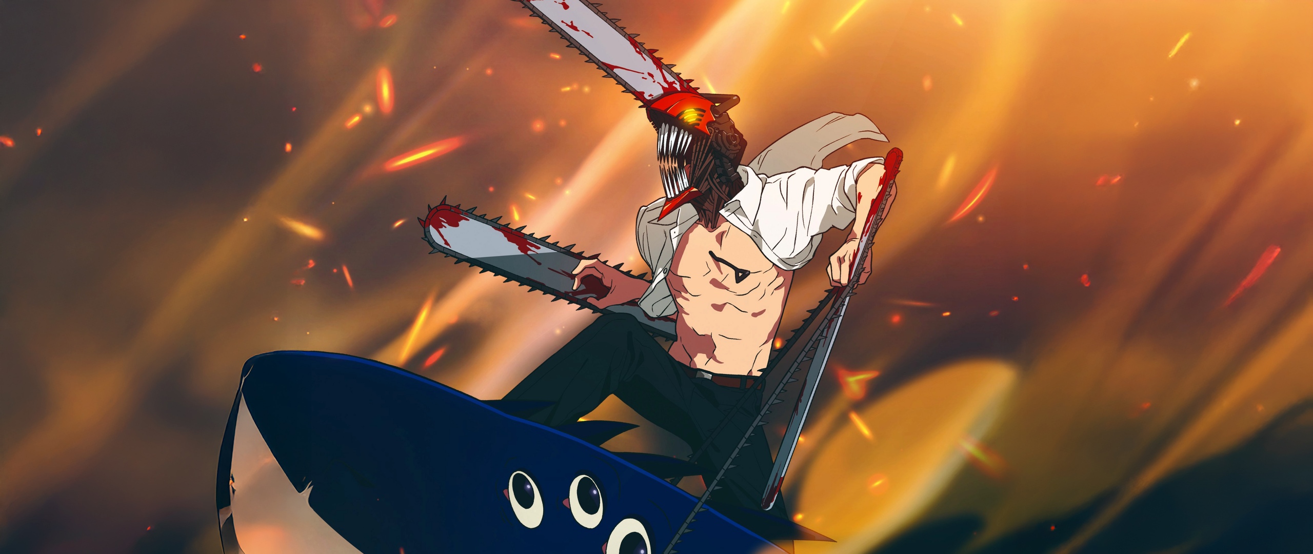 Chainsaw Man Movie: Reze Arc Wallpaper 4K, Denji, 5K