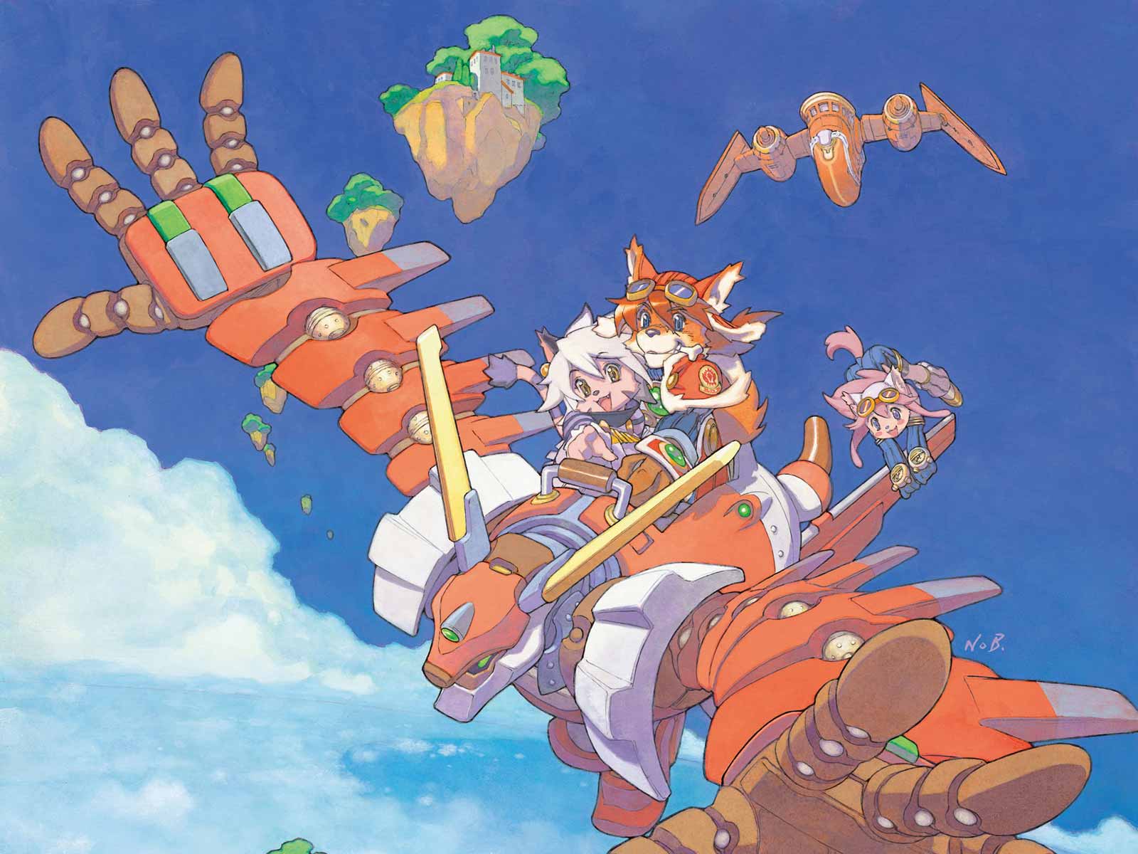 Solatorobo: Red The Hunter Anime Image Board