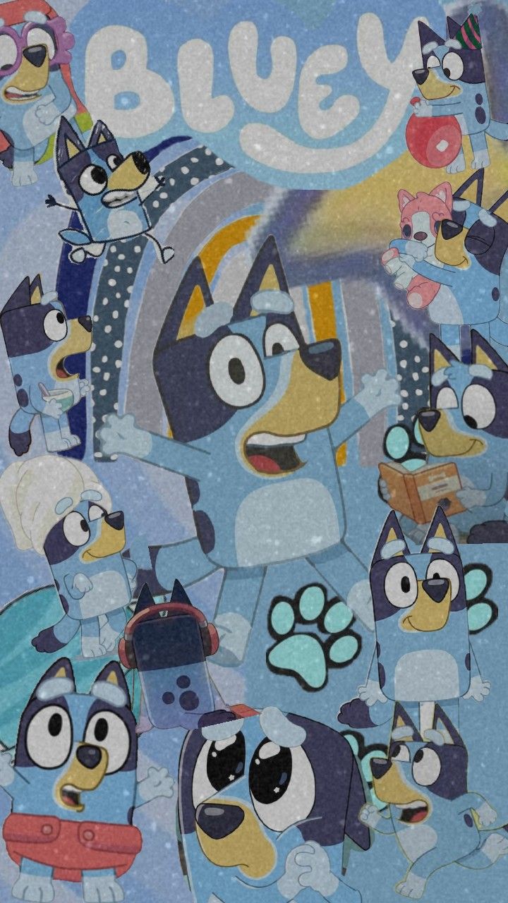 bluey ❤️ °° #bluey #disney #wallpaper #vibes #fyp #blue