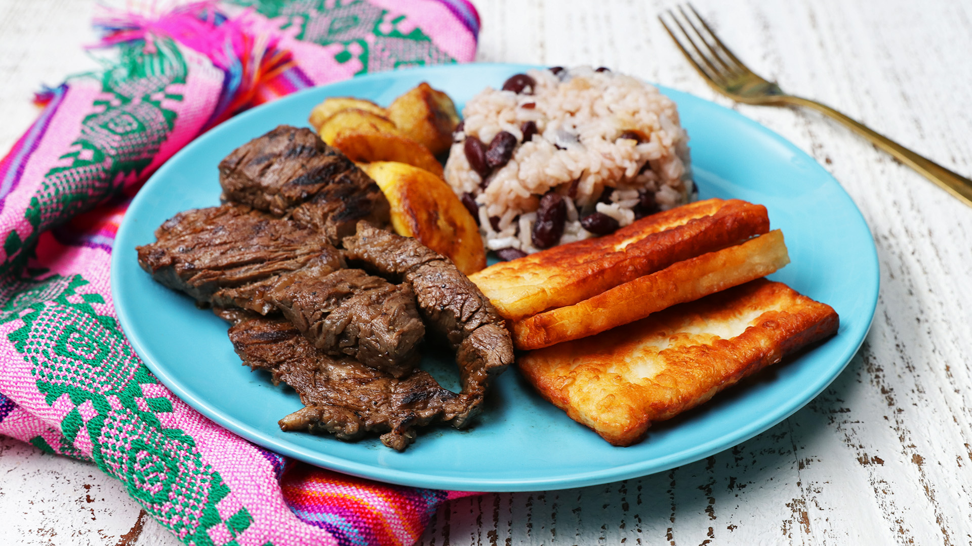 Vanessa’s Nicaraguan Carne Asada With Queso Frito Recipe