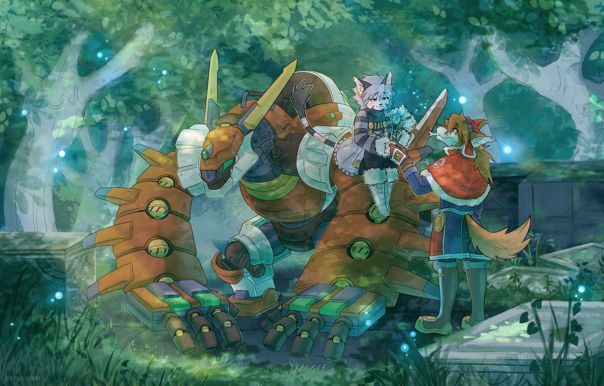 I'm a huge fan of Solatorobo!! It's one of my favorite games and it's sad how little attention it gets. So here I compile most