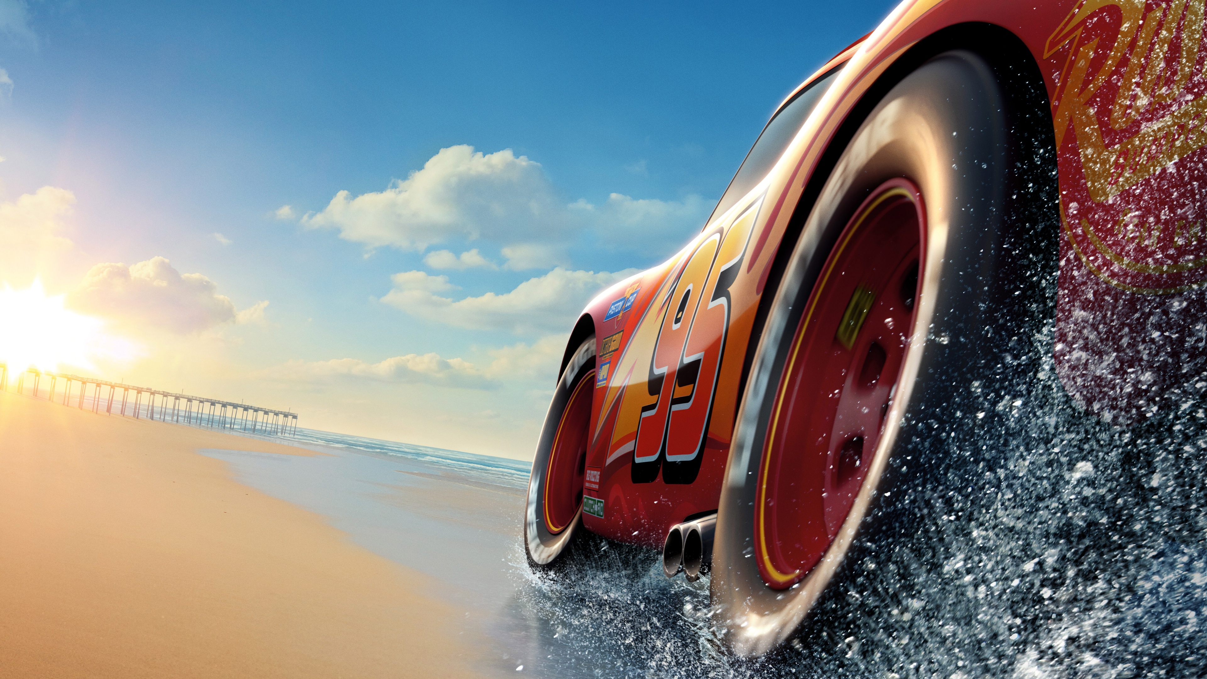 Lightning McQueen Wallpaper 4K, Cars 3, 8K, Cars (Movie), 5K