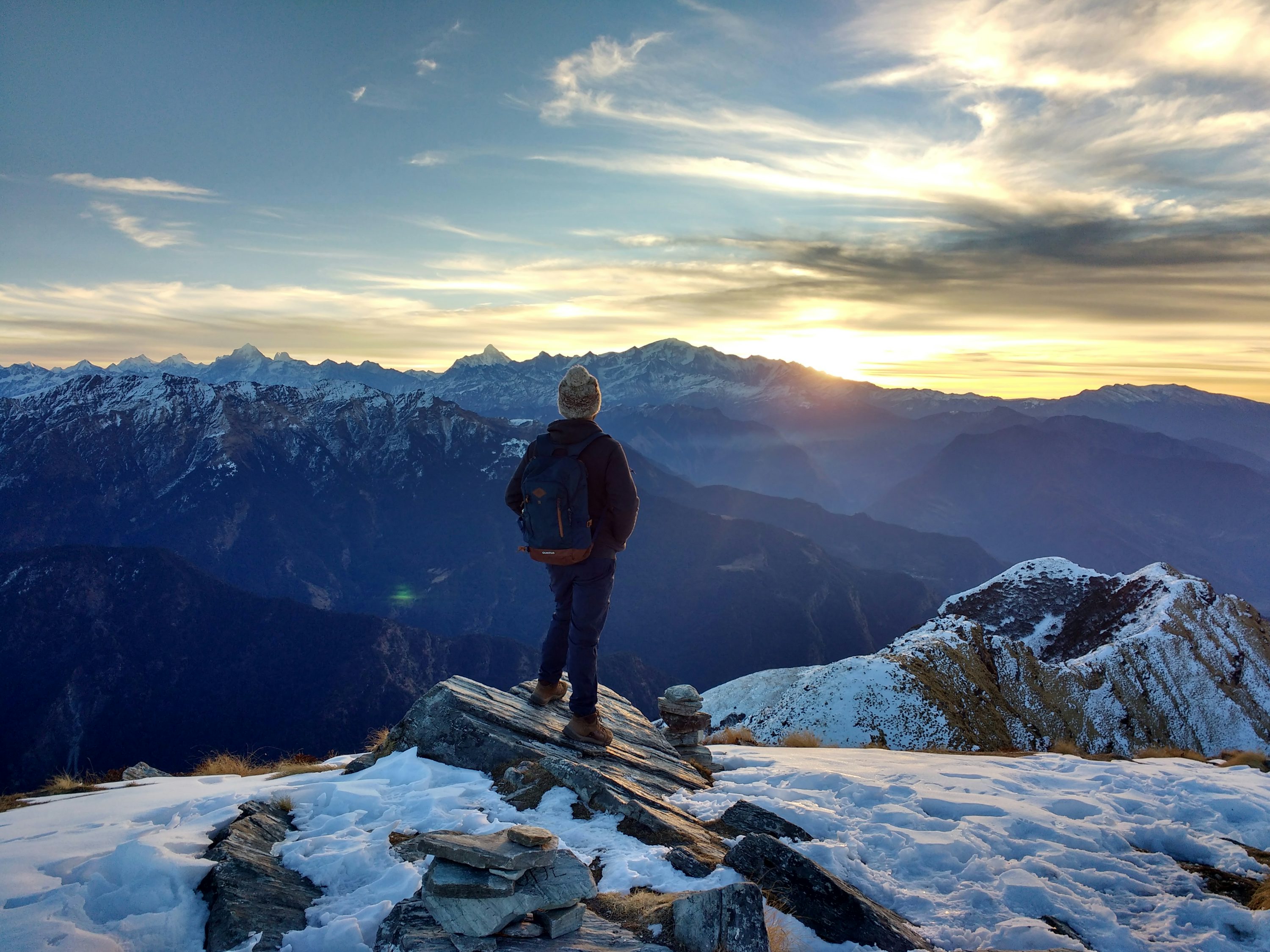 30,Chopta Tungnath Chandrashila Trekking Picture. Download Free Image