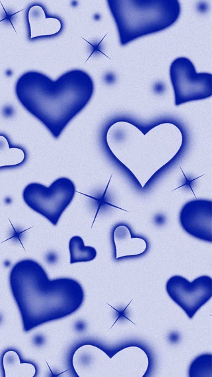 єνєℓуη Blue Hearts Wallpaper
