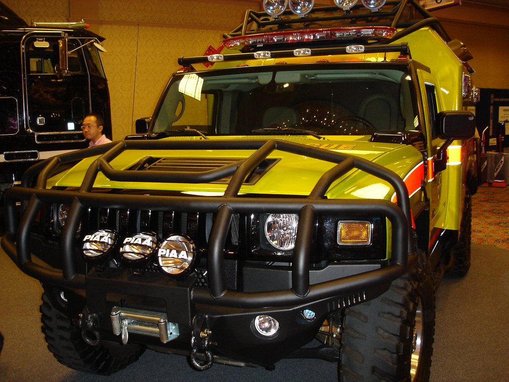 Ratchet!. A Hummer H2 from the Transformers movie