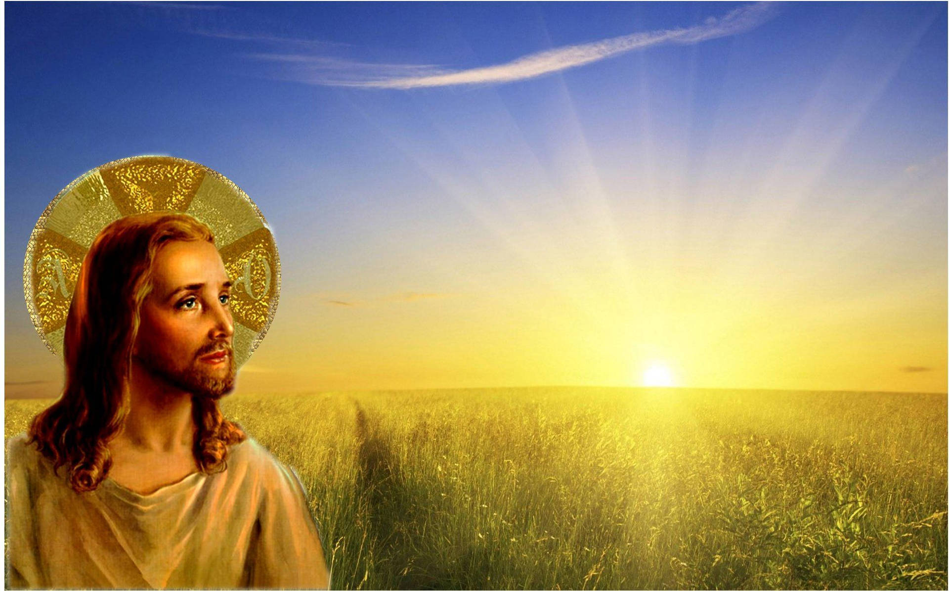 Download Jesus Christ, the light of the world Wallpaper