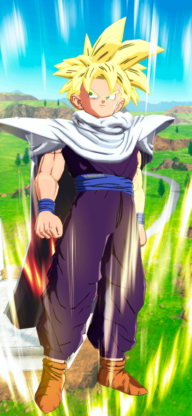 I'm kinda disappointed with how the devs missed the opportunity to give us a cape SSJ Gohan. They even went out their way to have the cape in the art, being thrown