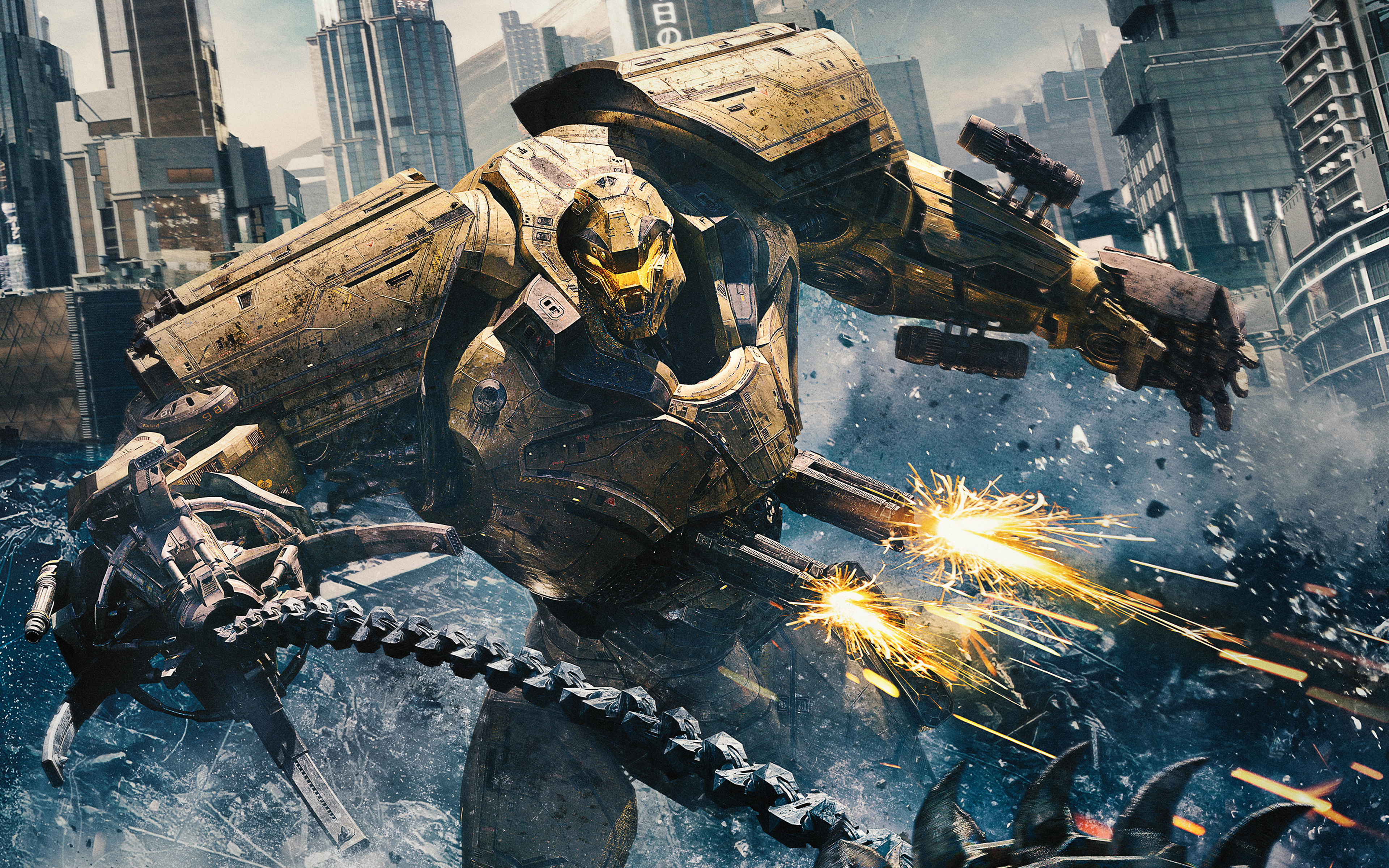 Bracer Phoenix Pacific Rim Uprising 4K Wallpaper