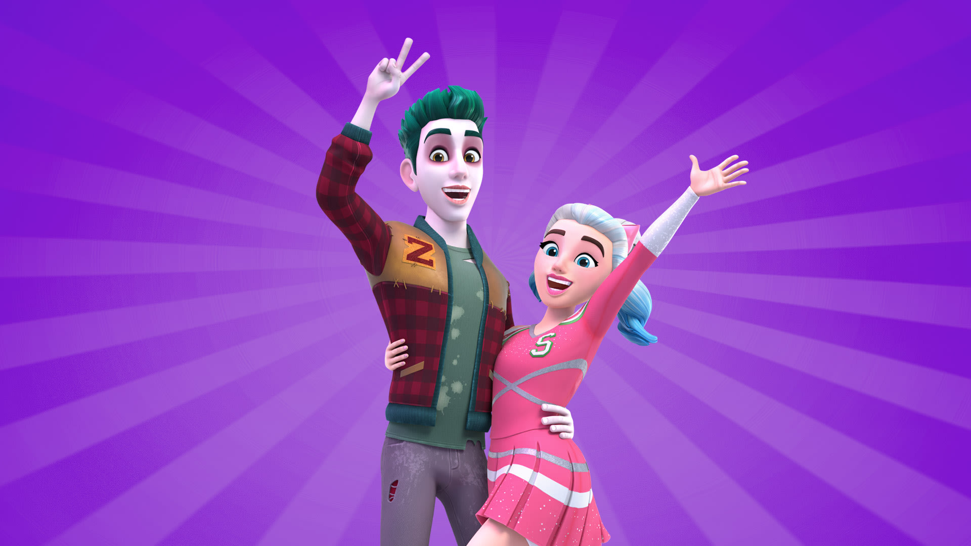 ZOMBIES: The Re Animated Series On Disney+ Morocco. English Arabic (Modern Standard) Fantasy Animation Comedy Musical SHOW