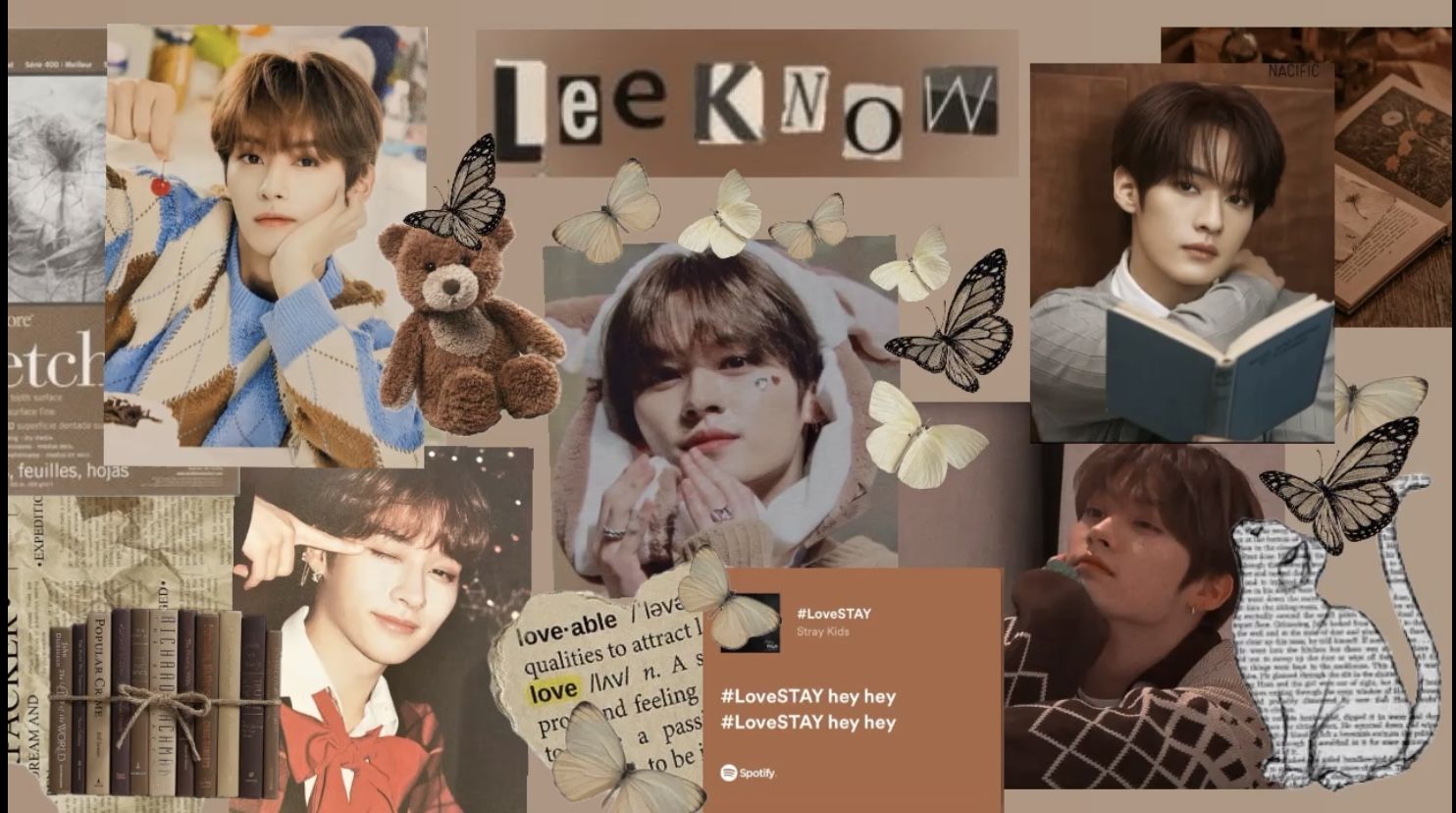 Lee know skz desktop wallpaper ✨✨