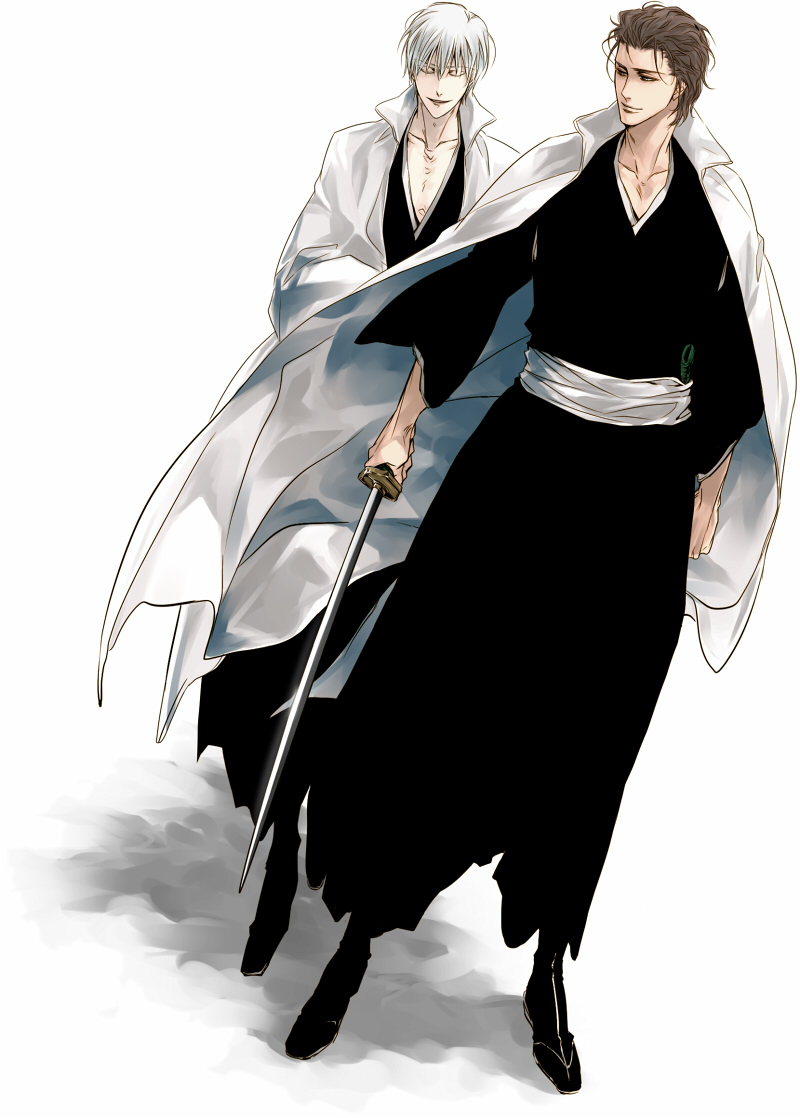 Aizen Wallpaper Probably Containing A Surcoat, Sobretudo Aizen Wallpaper & Background Download