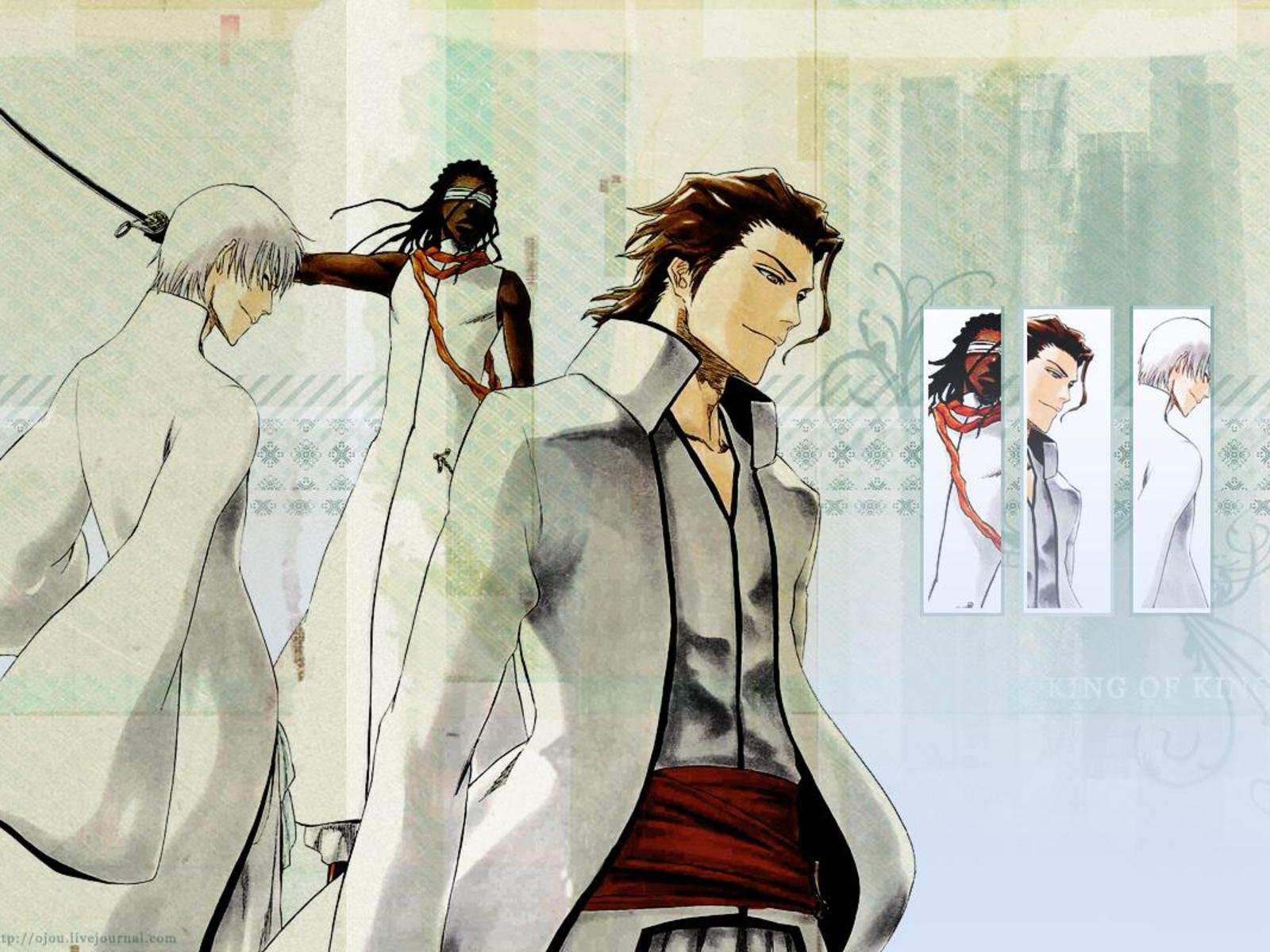Download Kaname Tosen Gin Ichimaru Sōsuke Aizen Anime Bleach Wallpaper