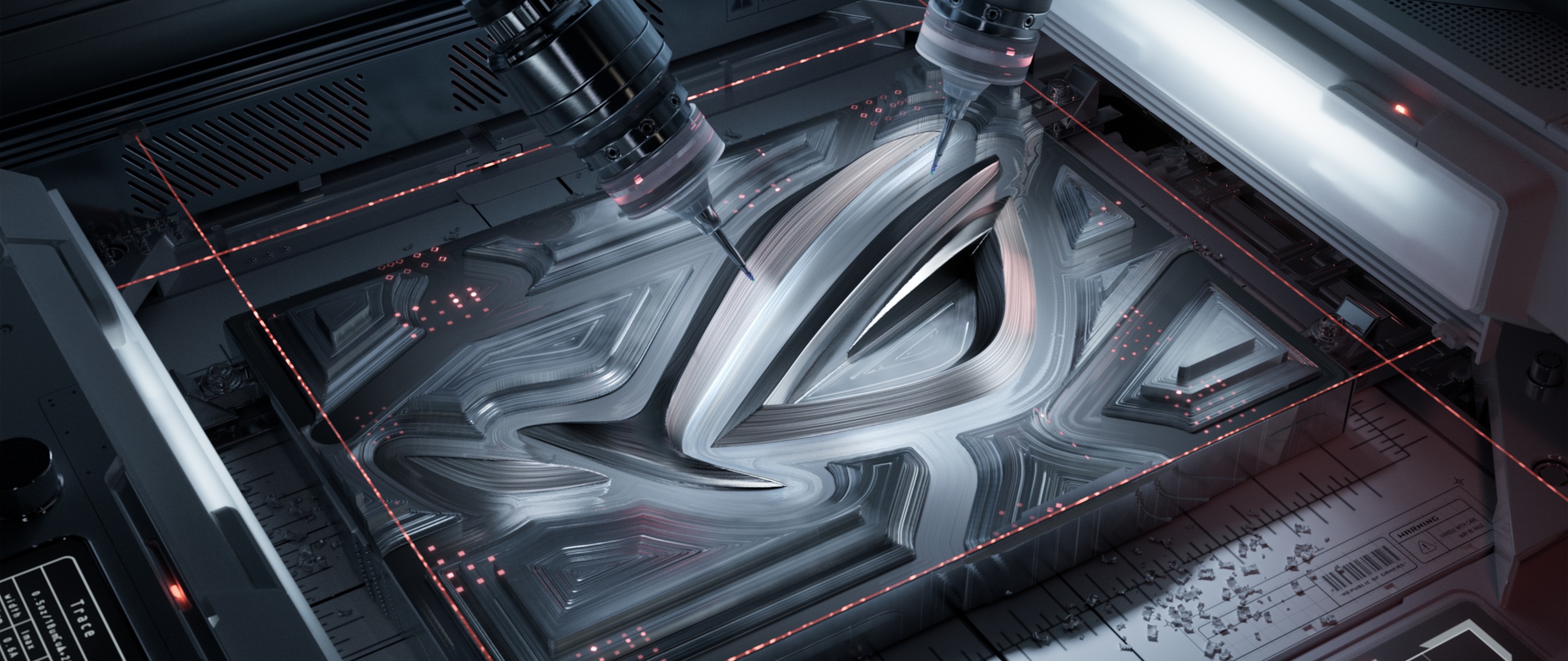 ASUS TUF Gaming Wallpaper 4K, 3D background, Futuristic