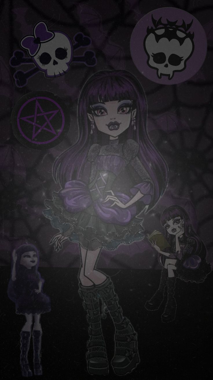 Elissabat #fyp #elissabat #elissabatwallpaper #monsterhigh #monsterhighelissabat #collage #wallpaper