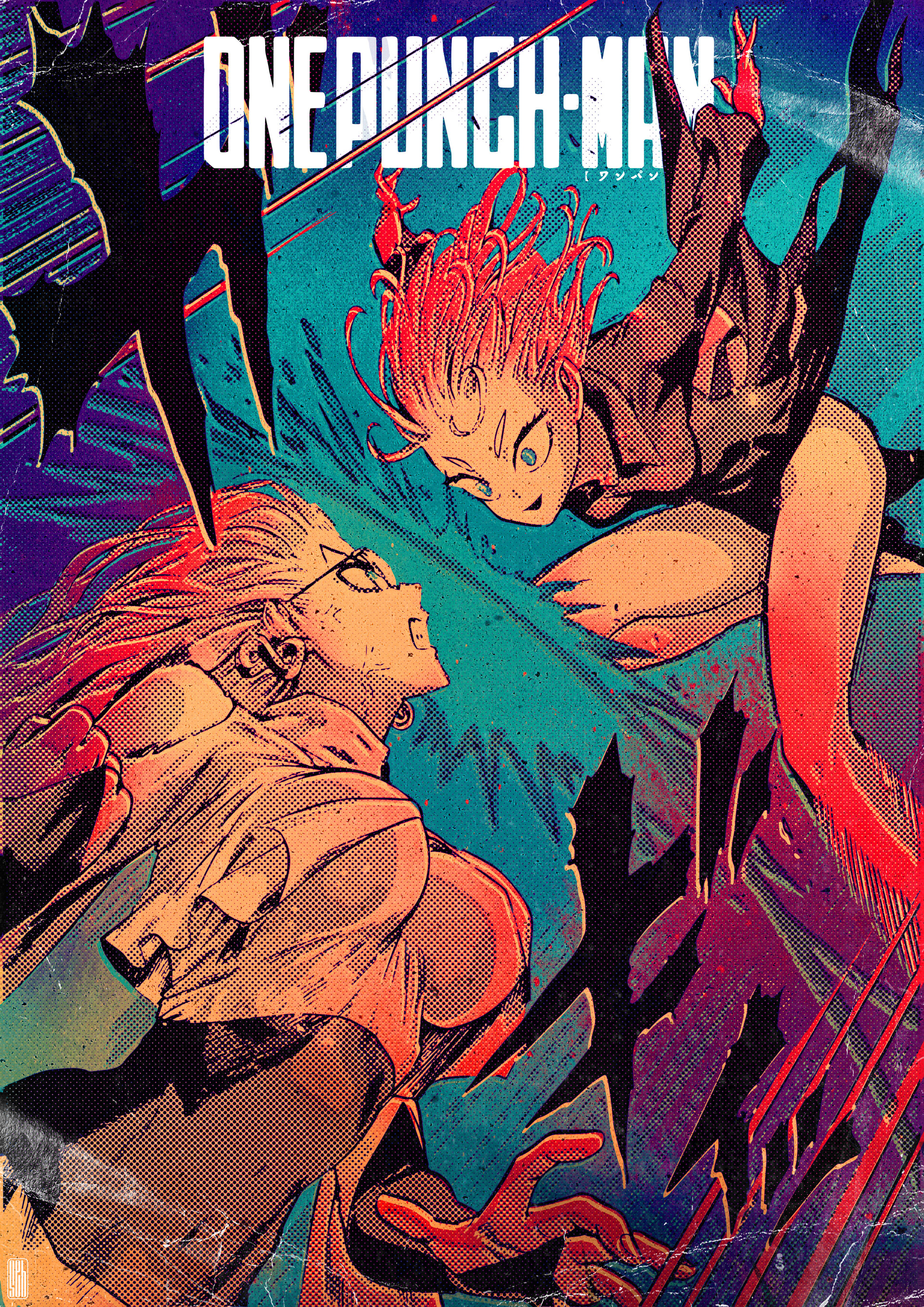 One Punch Man vs Psykos