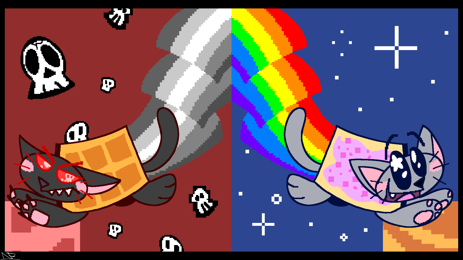 Tac n Nyan! by SplattyPhantom on Newgrounds