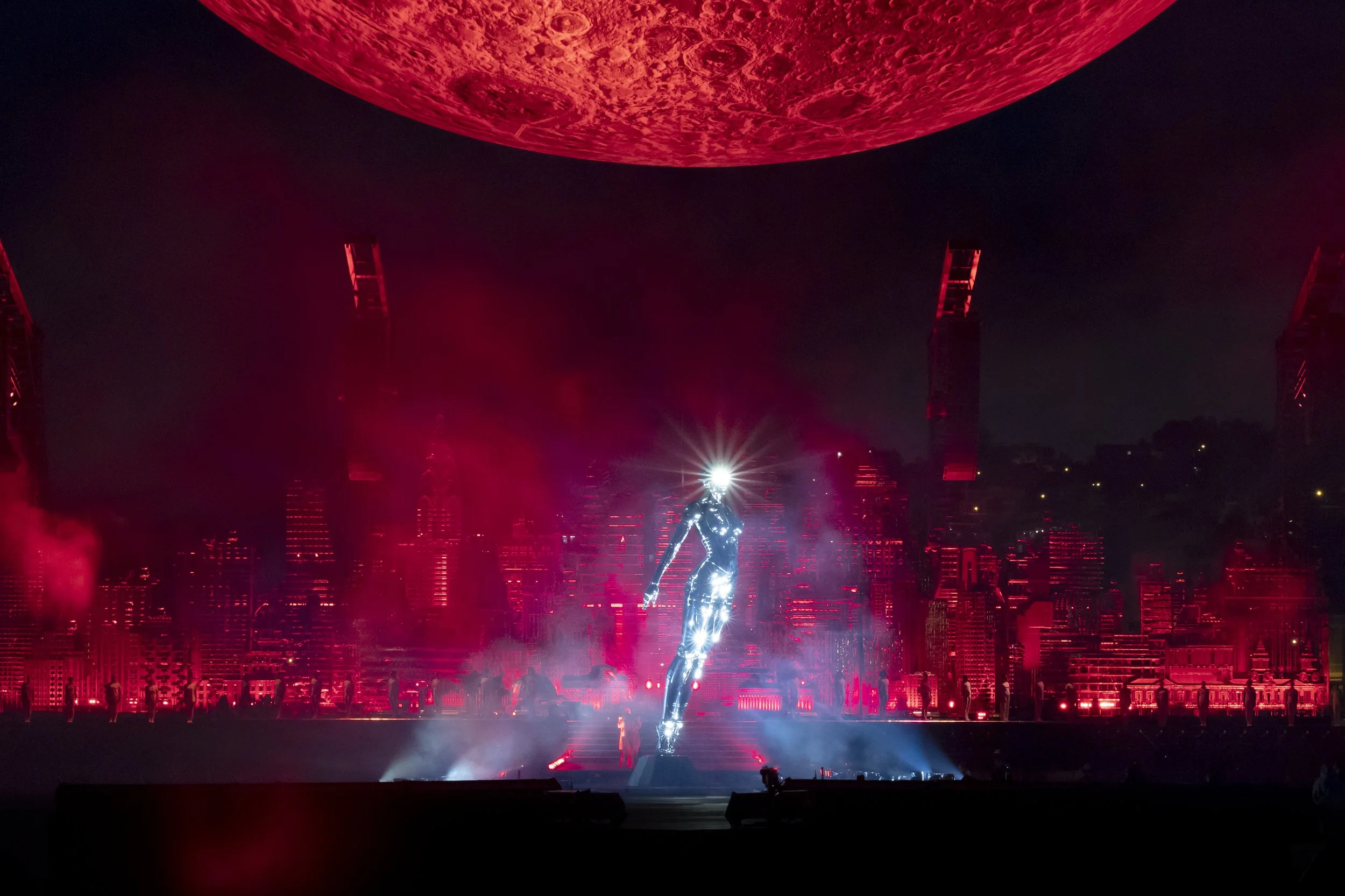 the weeknd. after hours til dawn tour. scenic design producer. es devlin production designer