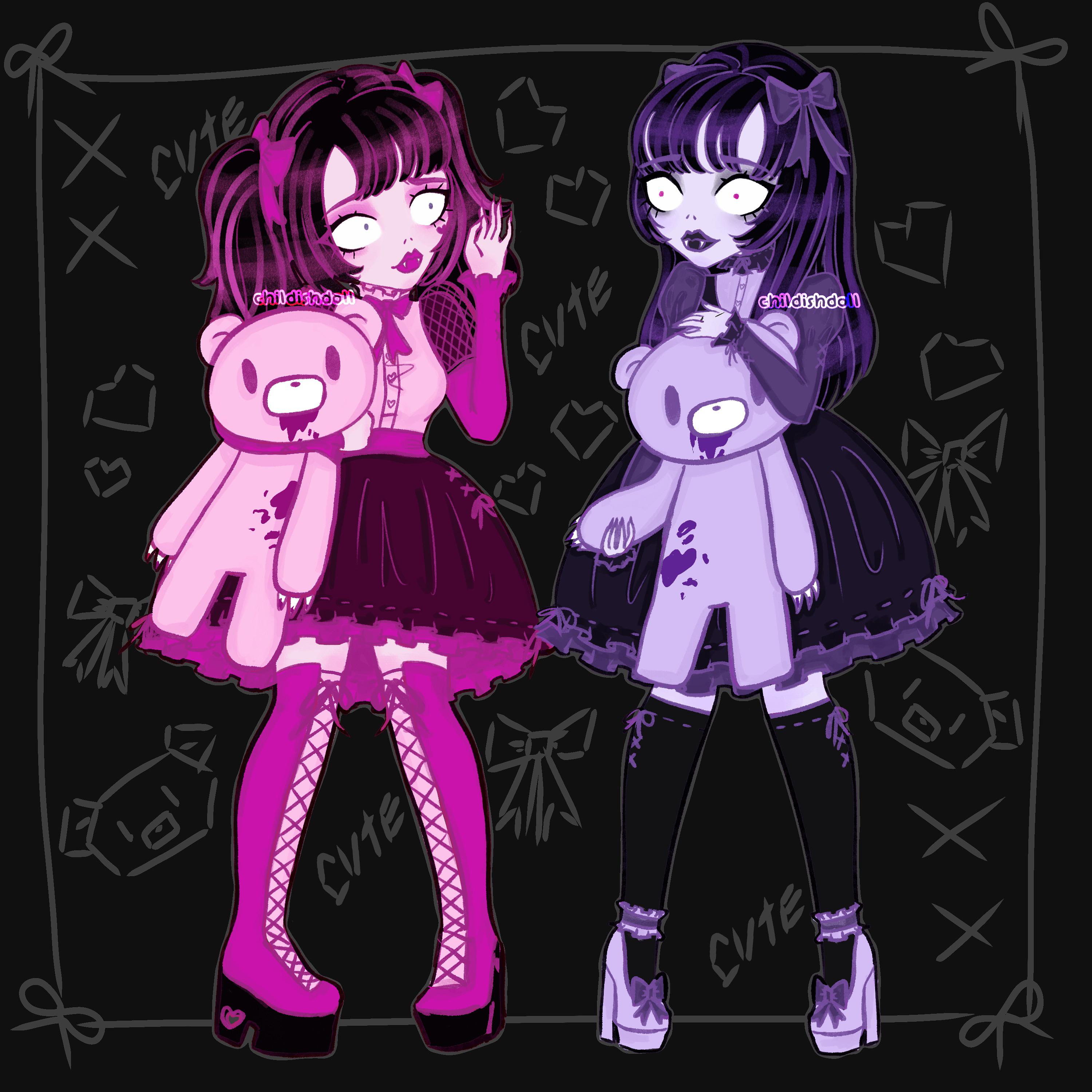 Draculaura and Elissabat
